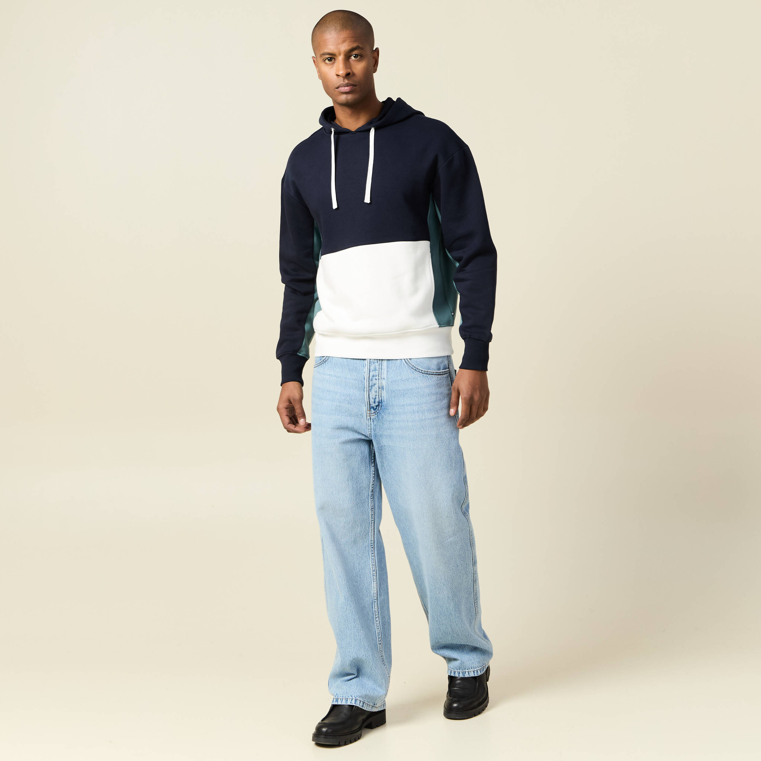sweat a capuche bleu marine homme Sweat à capuche bleu marine homme