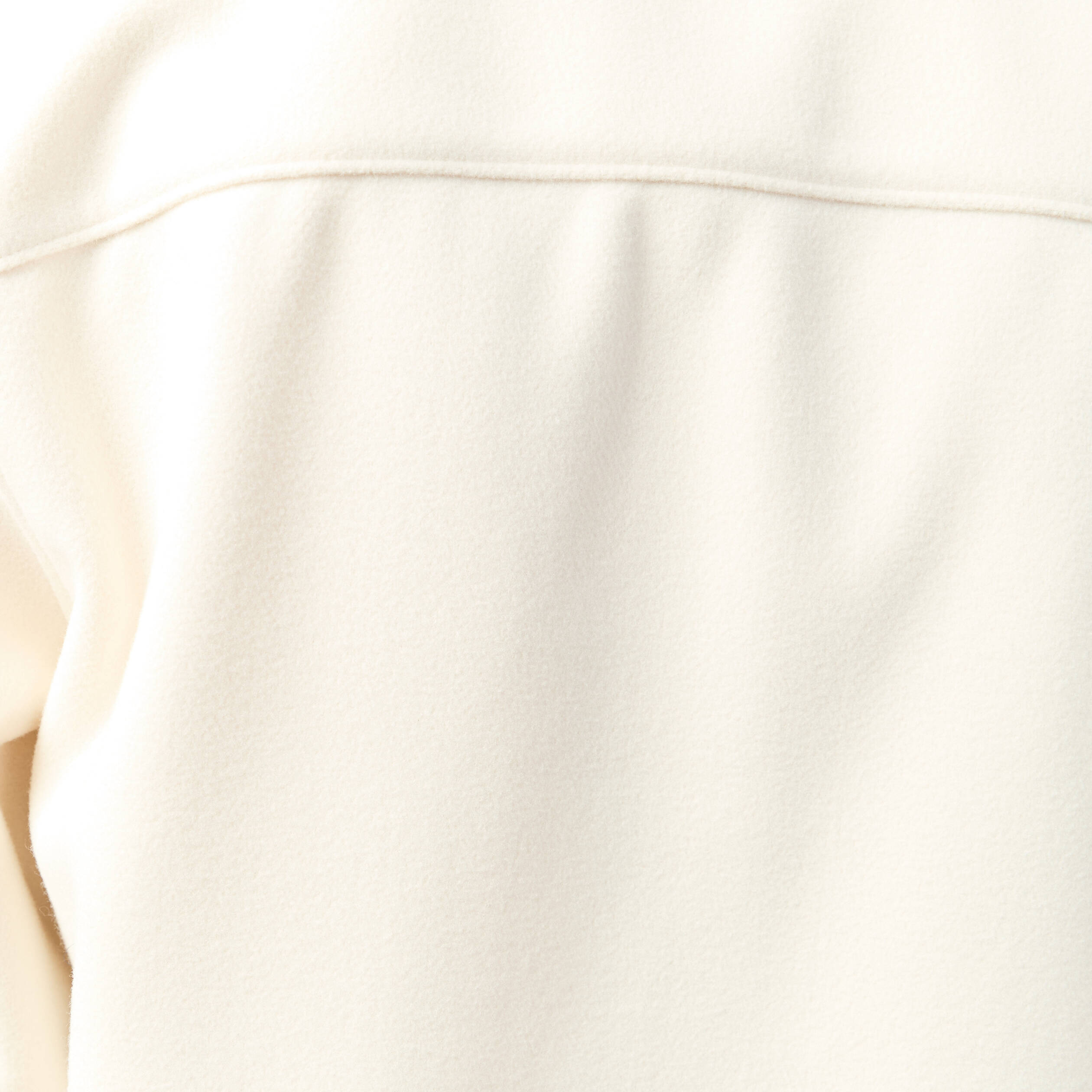 Surchemise oversize col classique ecru homme