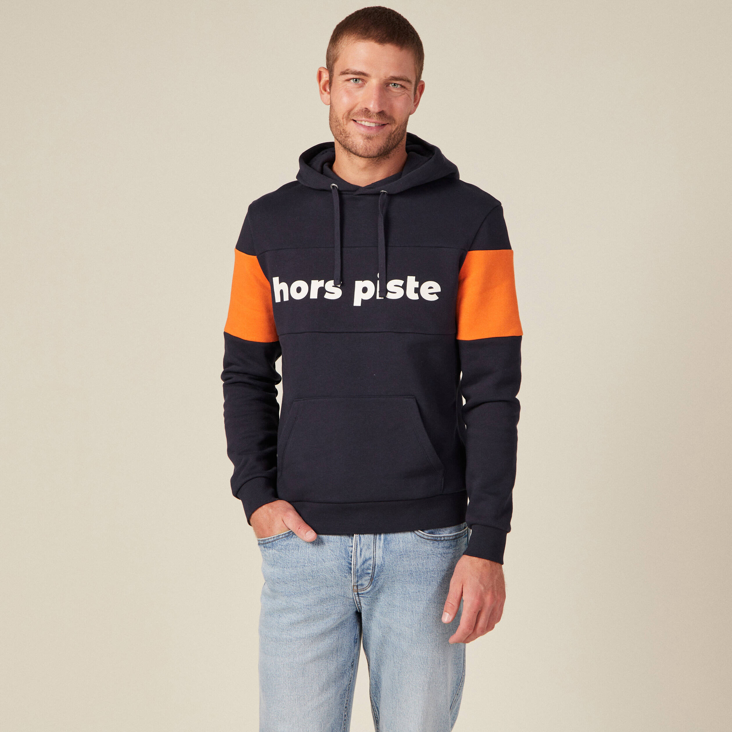 sweat a capuche bleu marine homme Sweat à capuche bleu marine homme