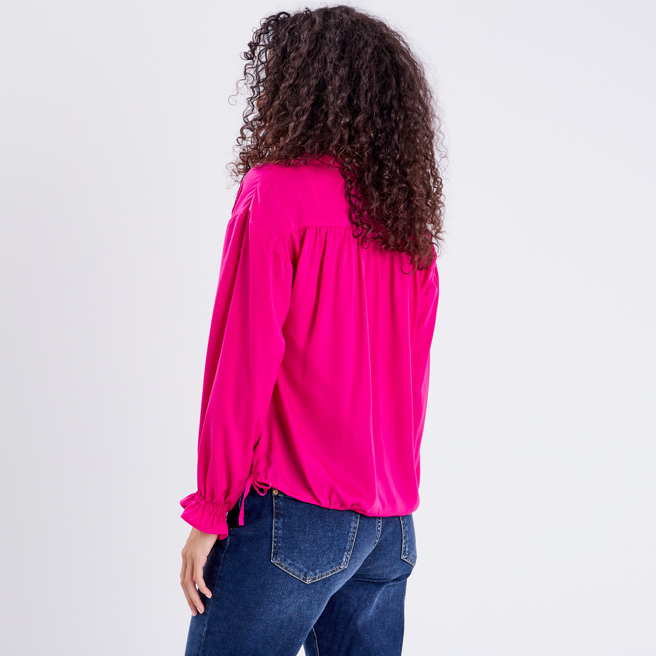 Blouse shop fushia femme