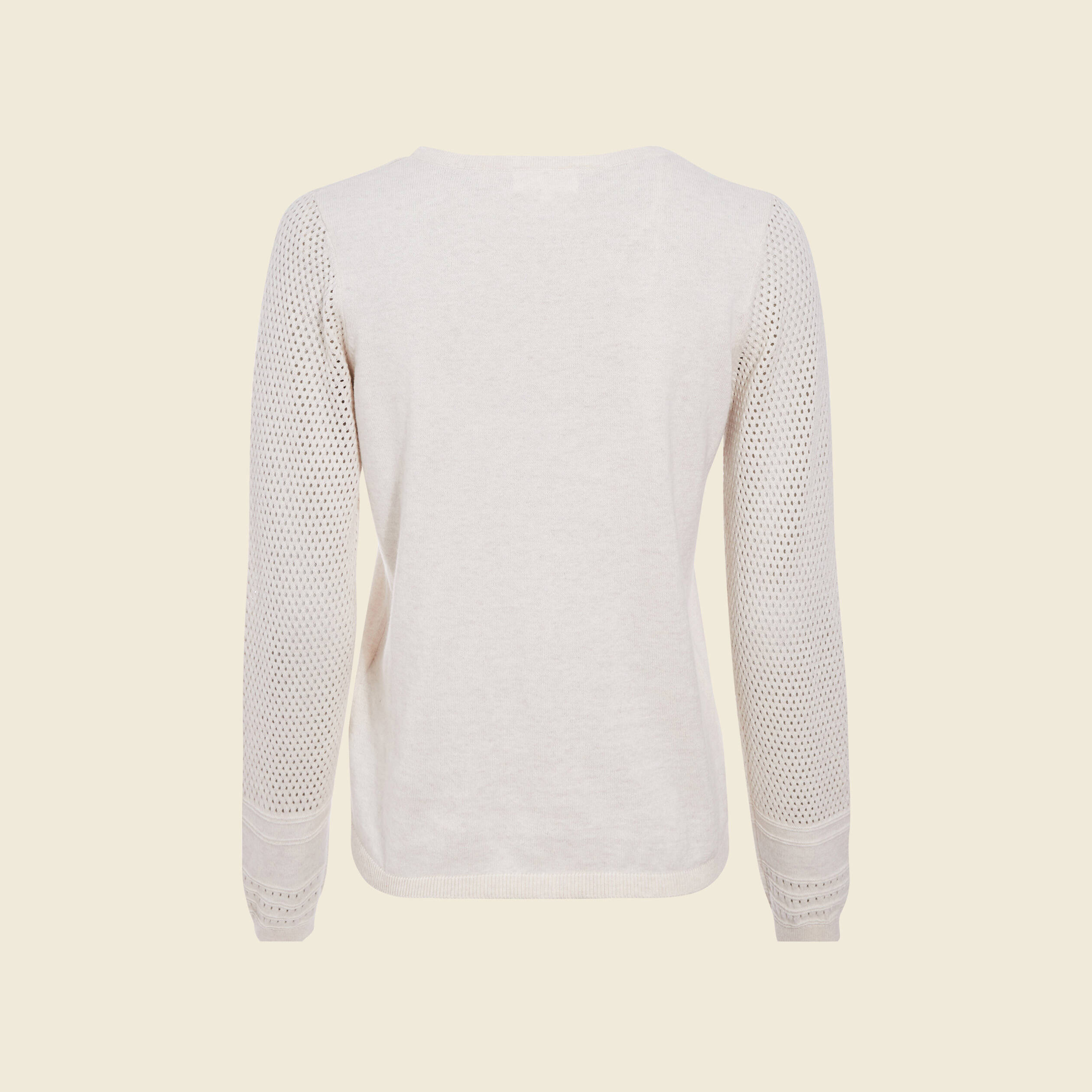 gilet manches longues boutonne creme femme Gilet manches longues boutonné creme femme