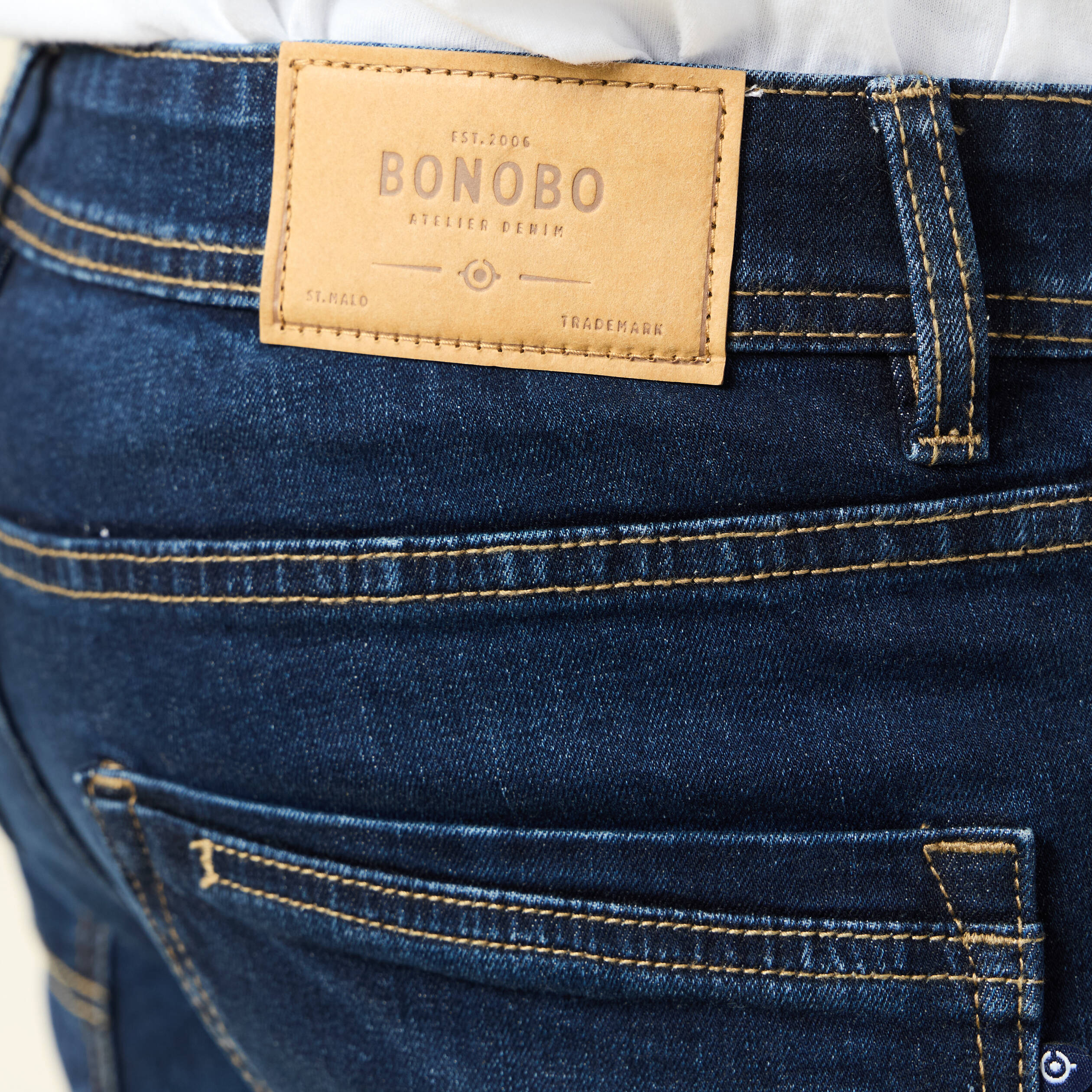 jeans slim eco responsable denim brut homme Jeans slim éco-responsable denim brut homme