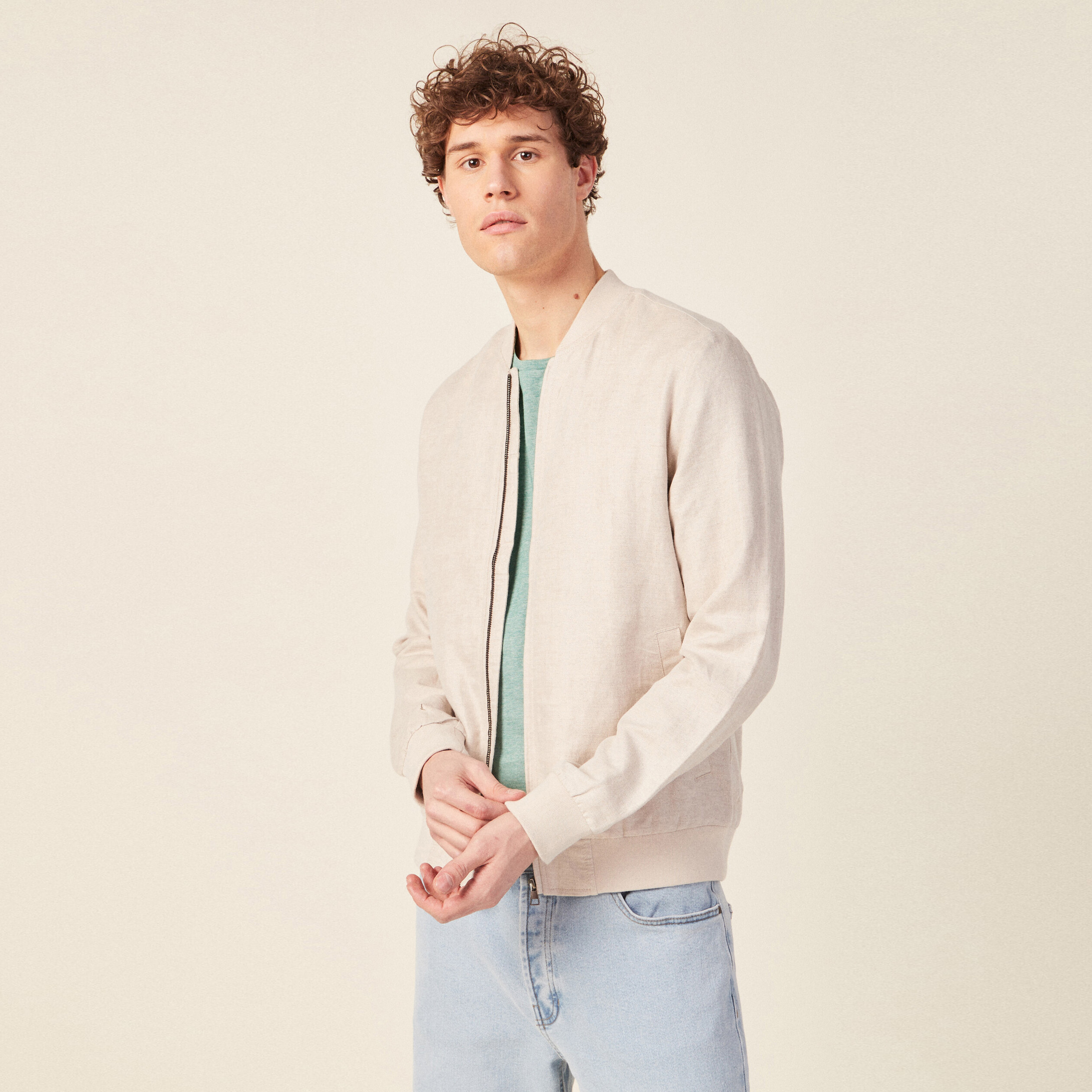 Blouson col teddy best sale