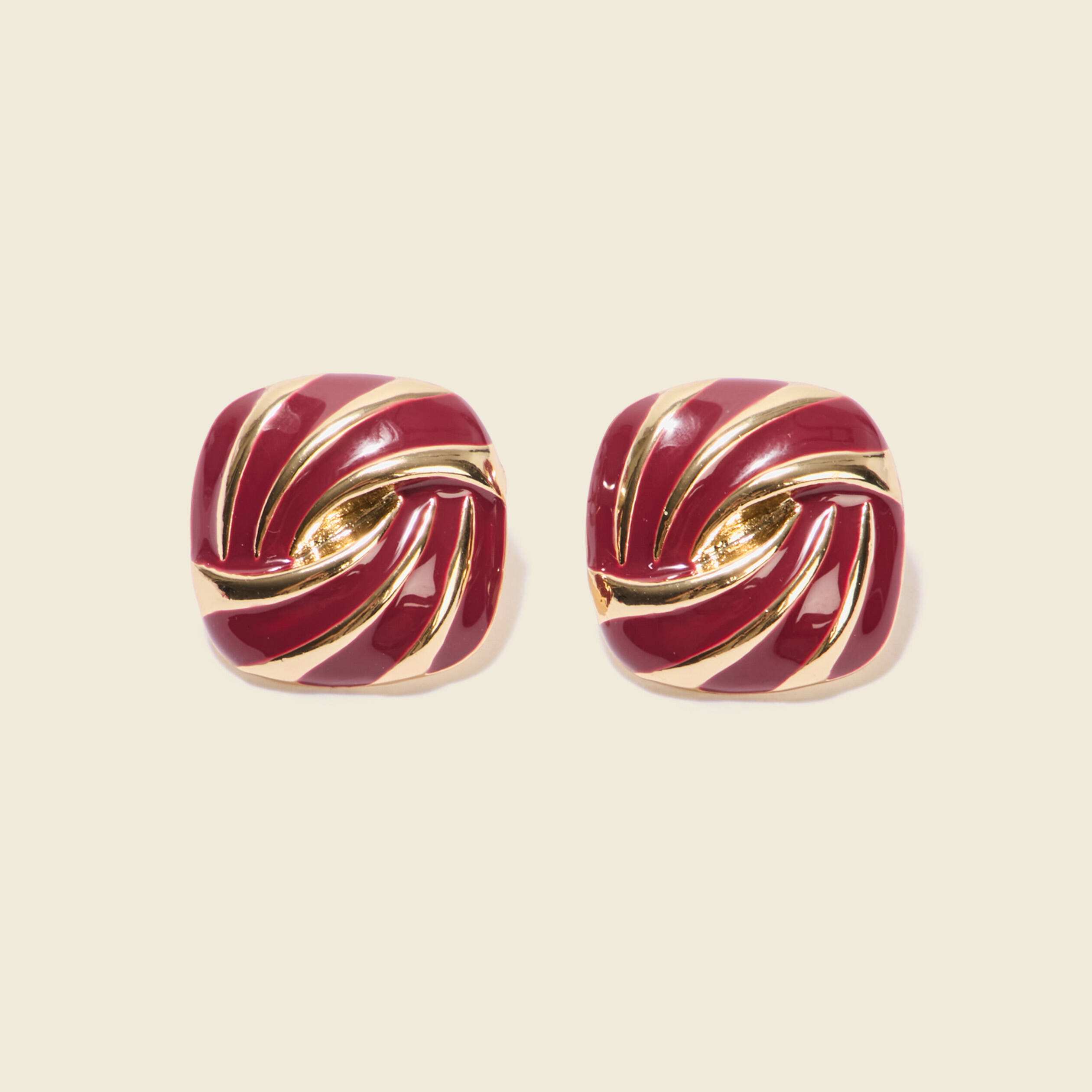 boucles doreilles rouge femme Boucles d'oreilles rouge femme