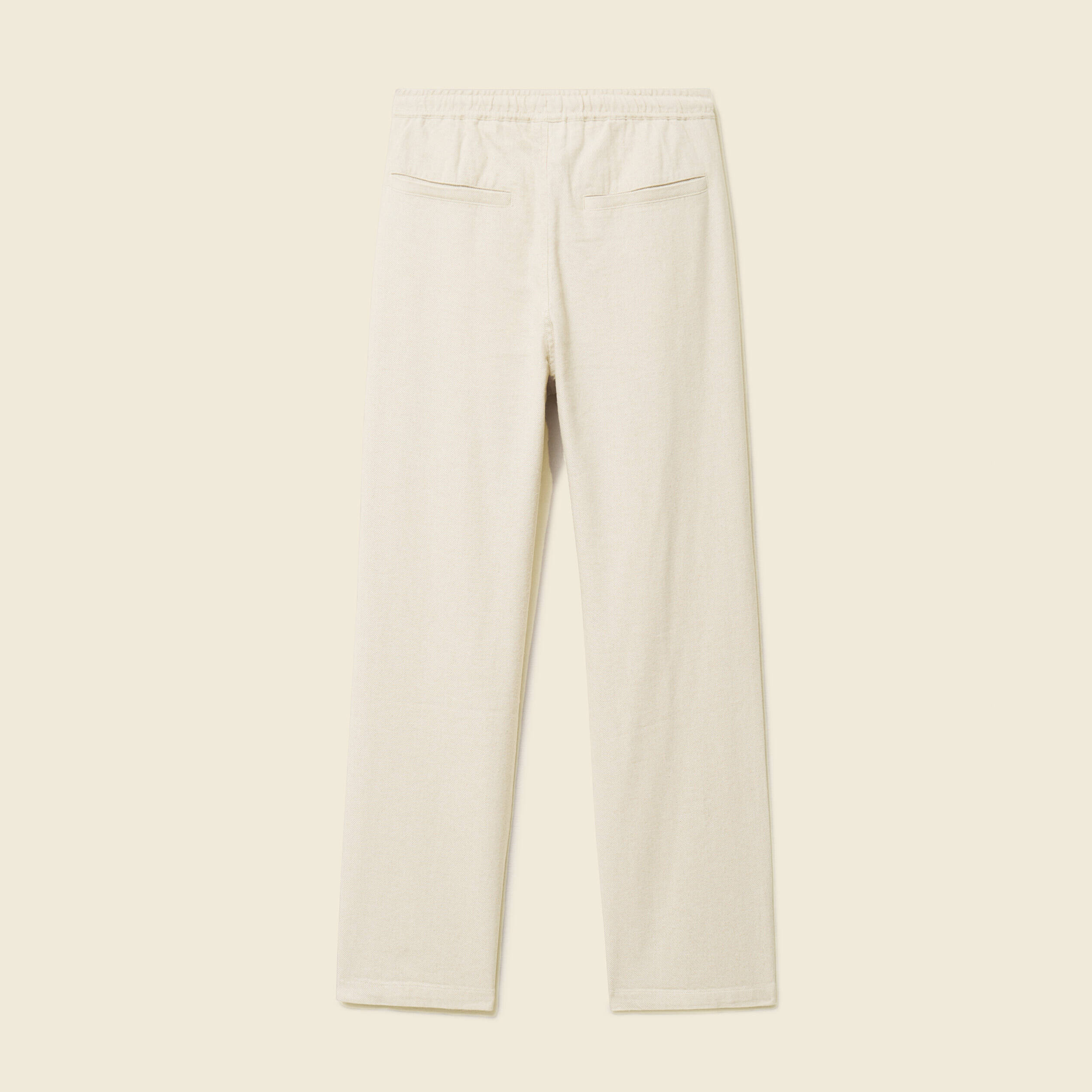 Pantalon chino beige homme