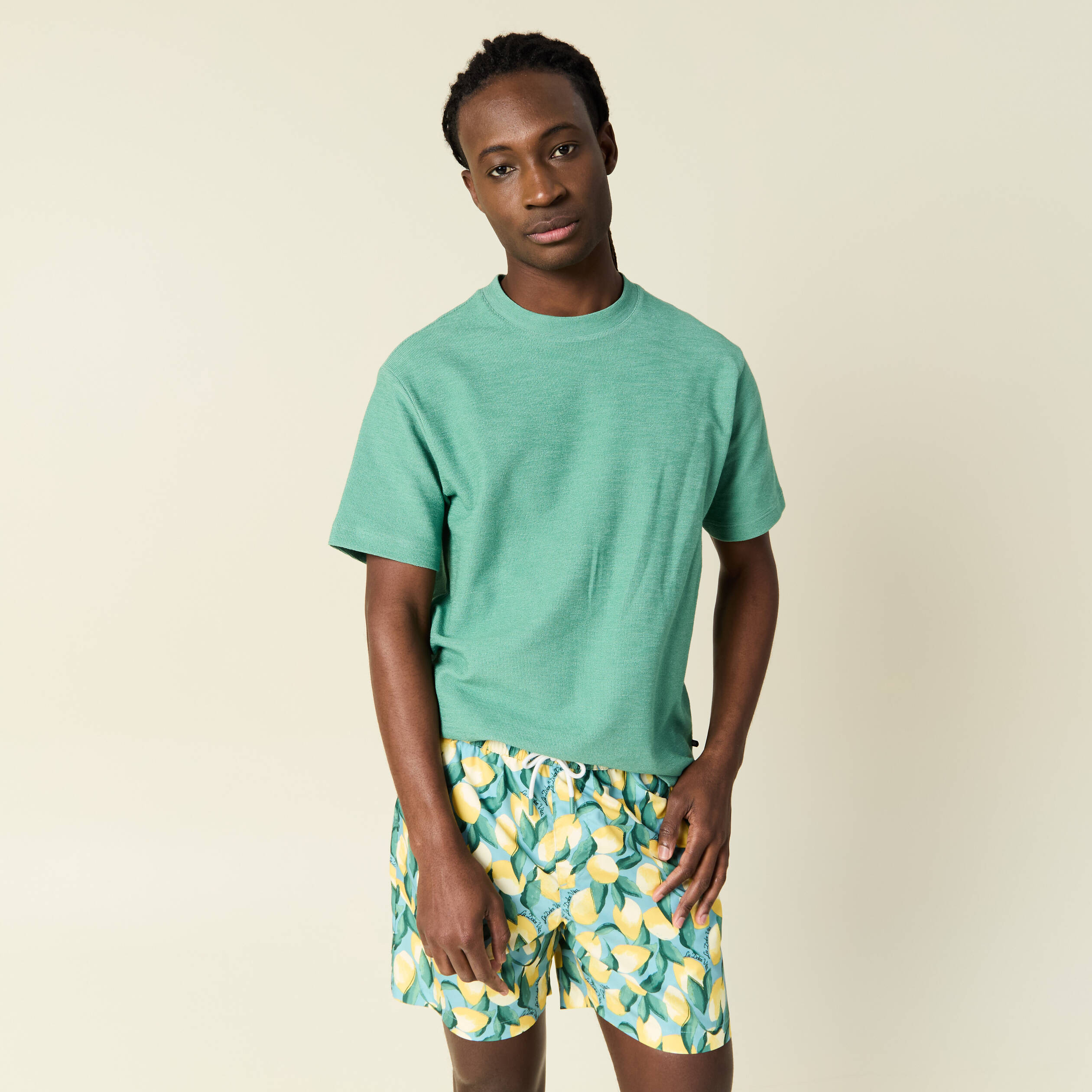 t shirt manches courtes vert homme T-shirt manches courtes vert homme