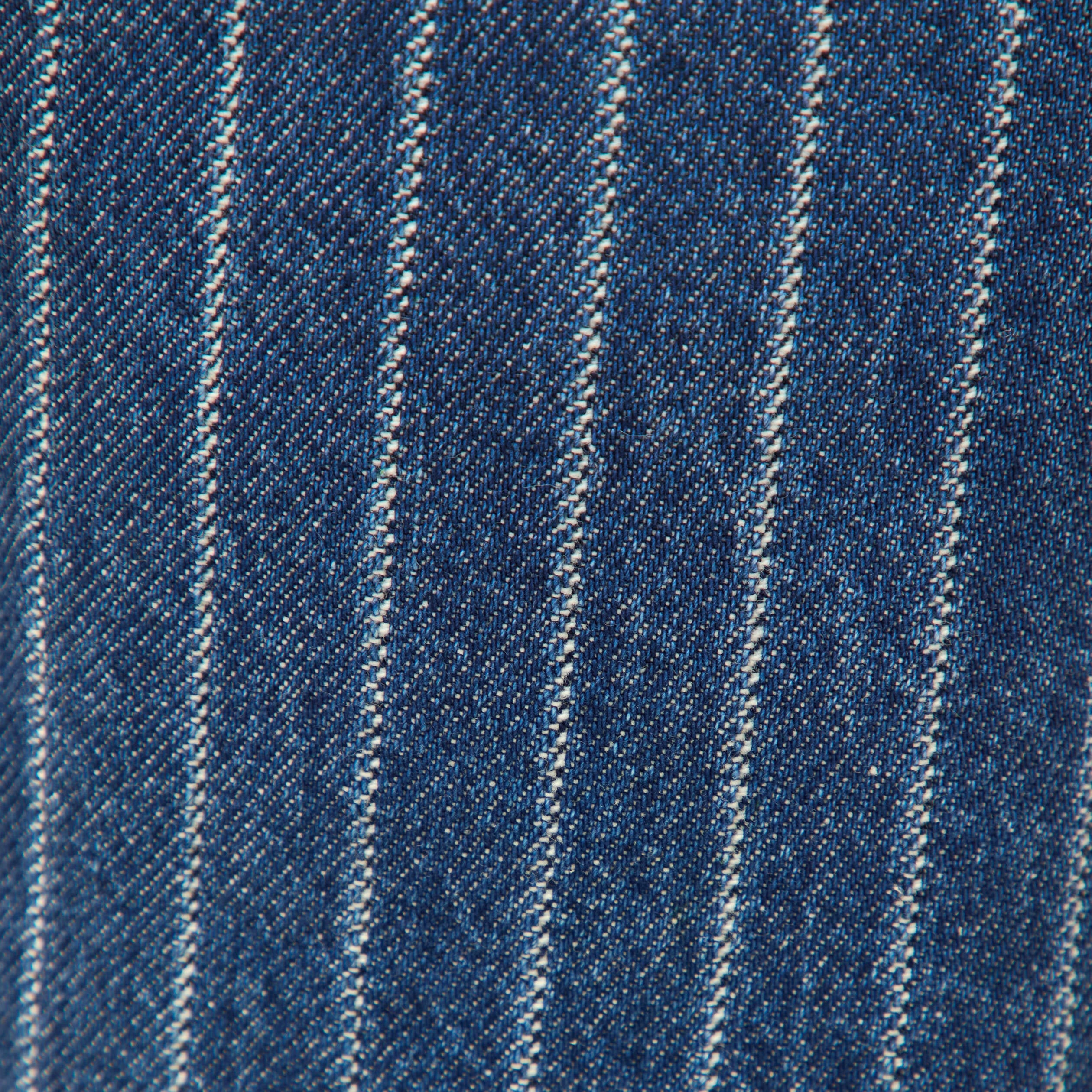 Jeans large ray&eacute; longueur 32 denim stone homme