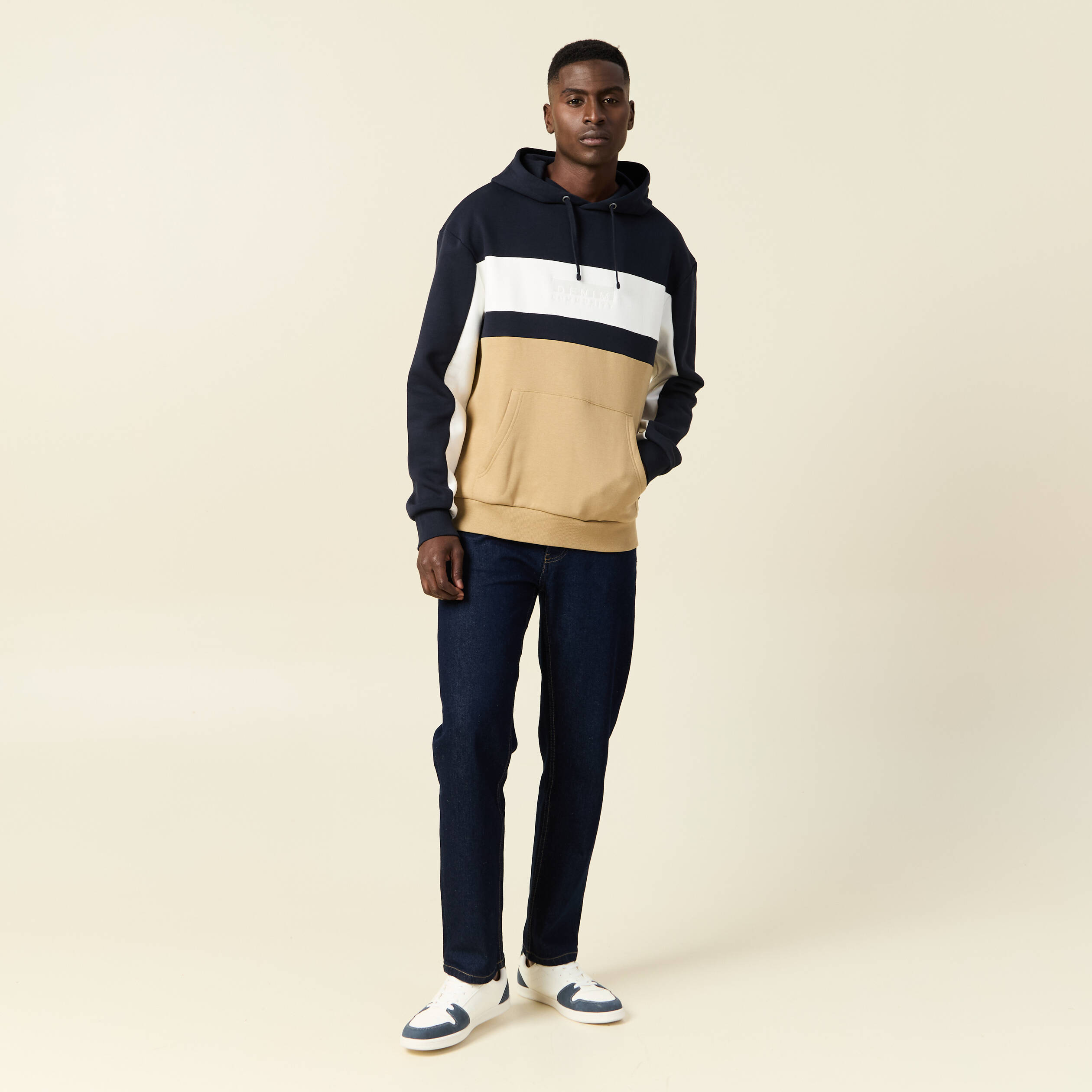 Sweat à capuche Homme Salt Water Gris L