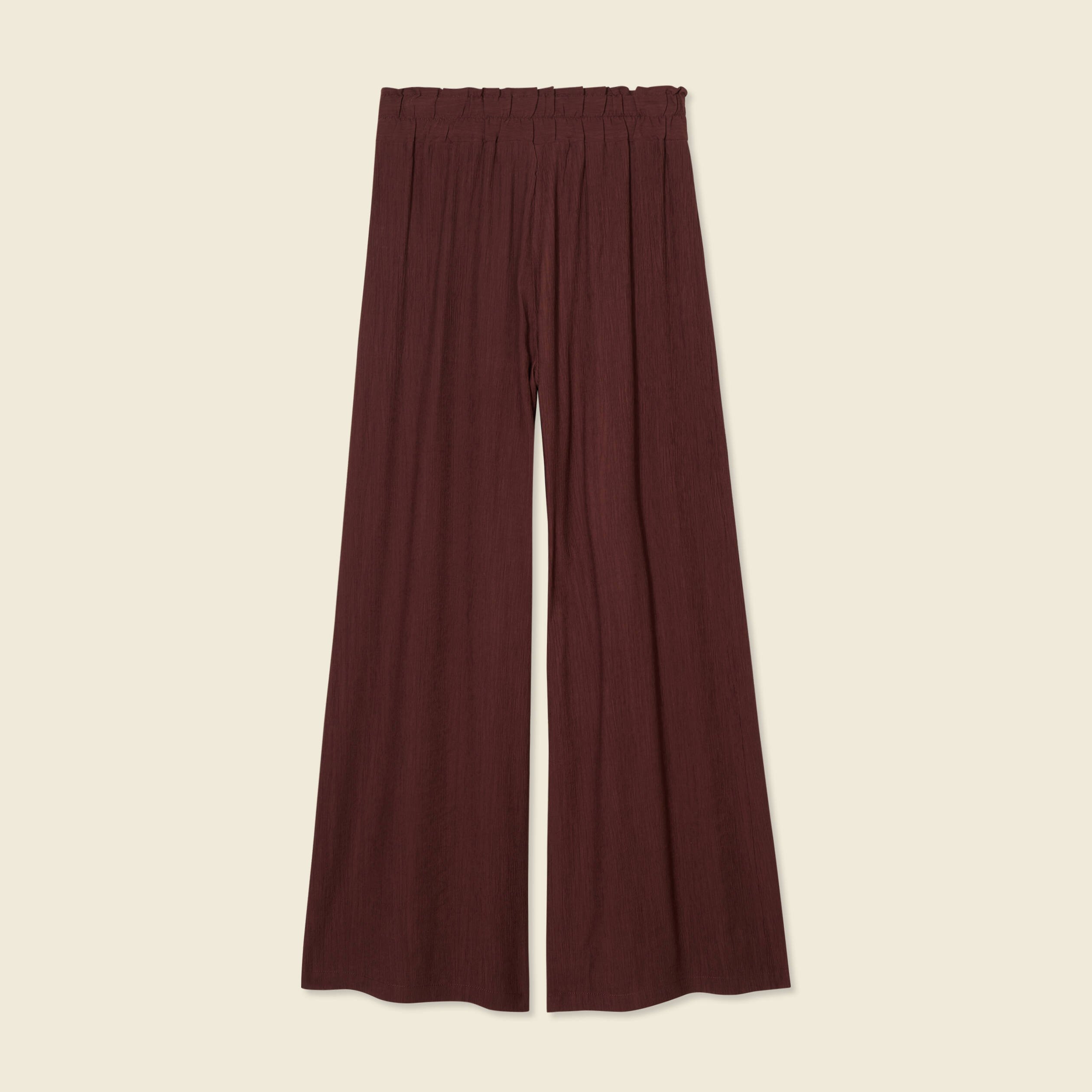 pantalon large bordeaux femme Pantalon large bordeaux femme