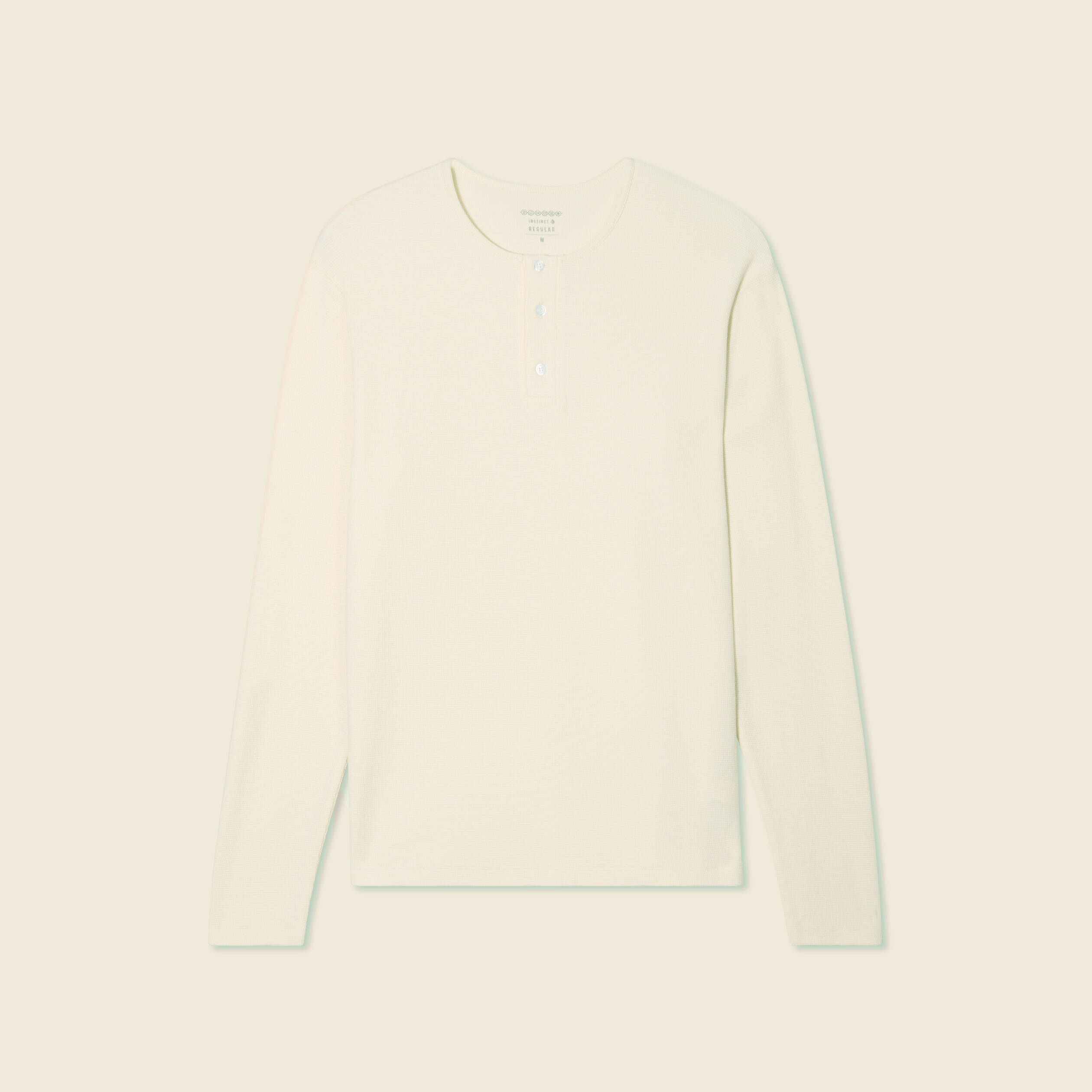 t shirt manches longues ecru homme T-shirt manches longues ecru homme