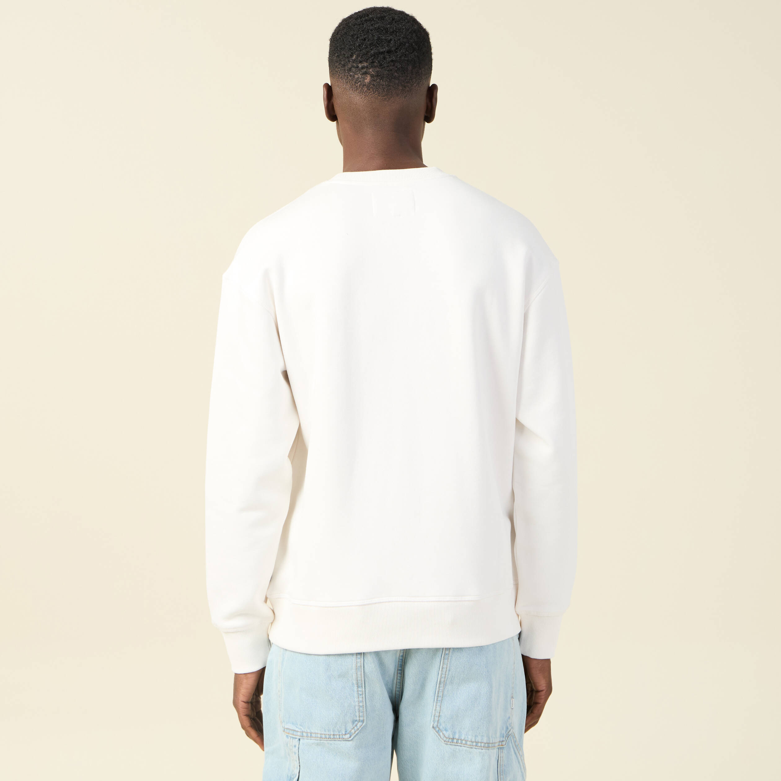 sweat eco responsable ecru homme Sweat éco-responsable ecru homme