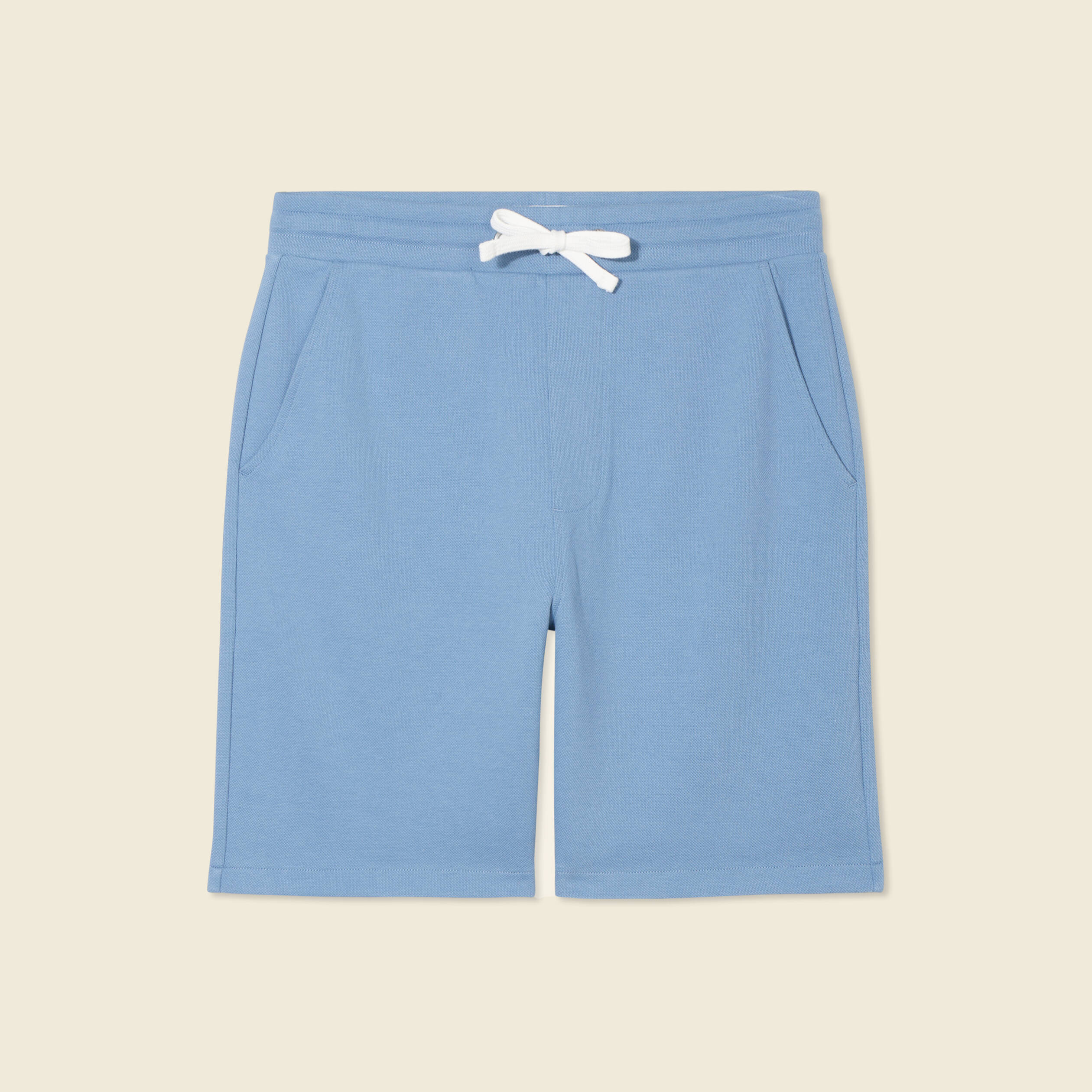 Bermuda bleu gris homme