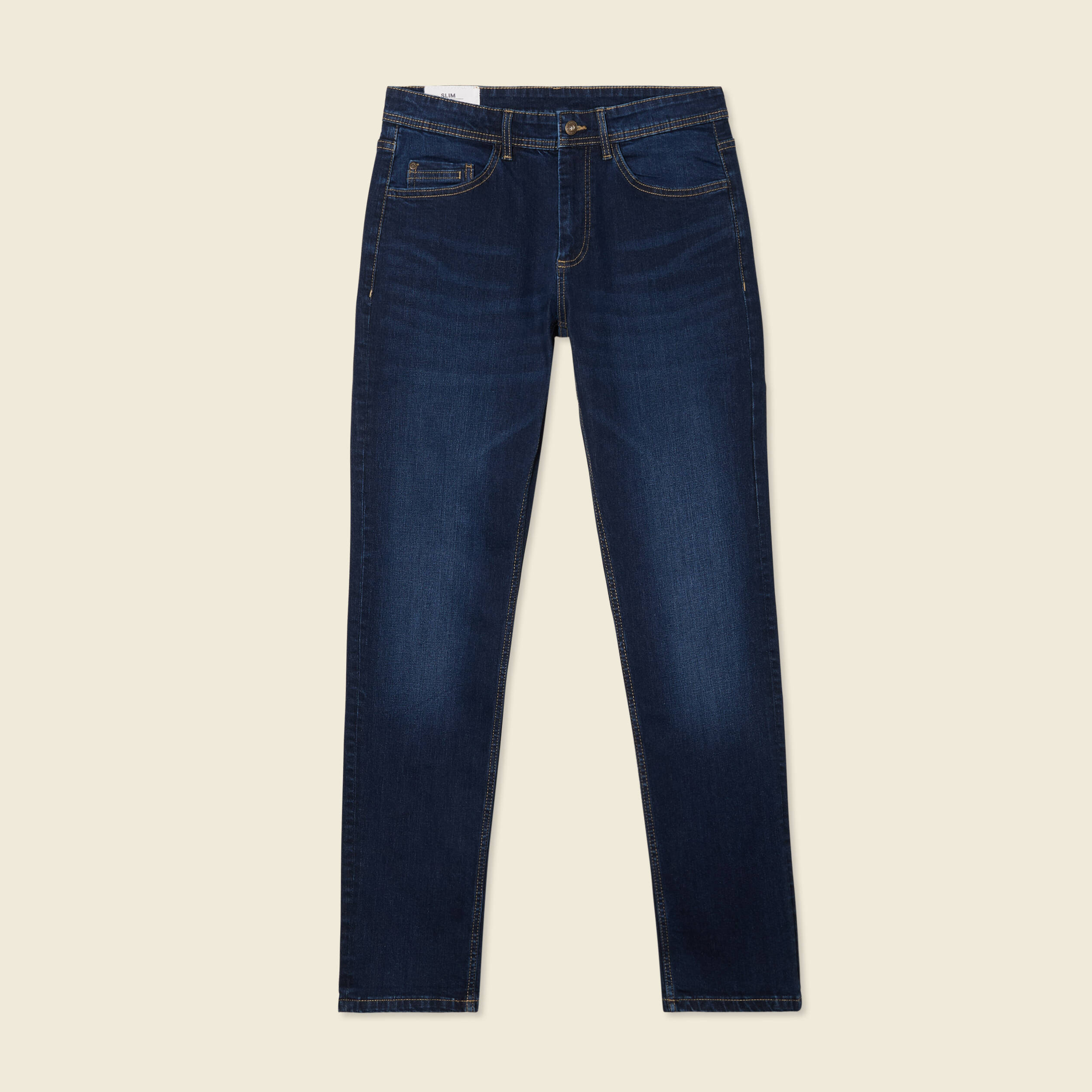 jeans slim eco responsable denim brut homme Jeans slim éco-responsable denim brut homme