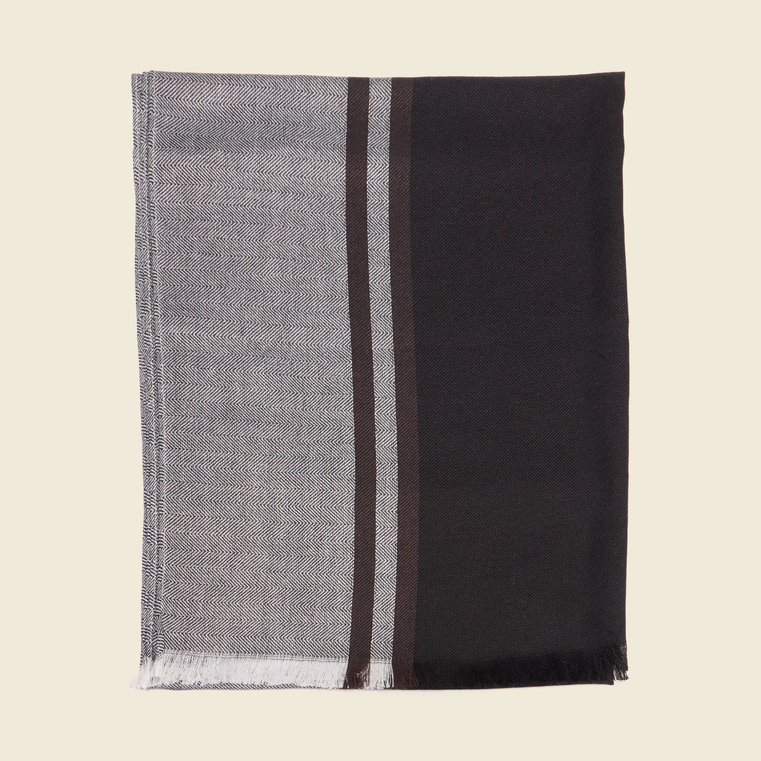 Foulard noir homme