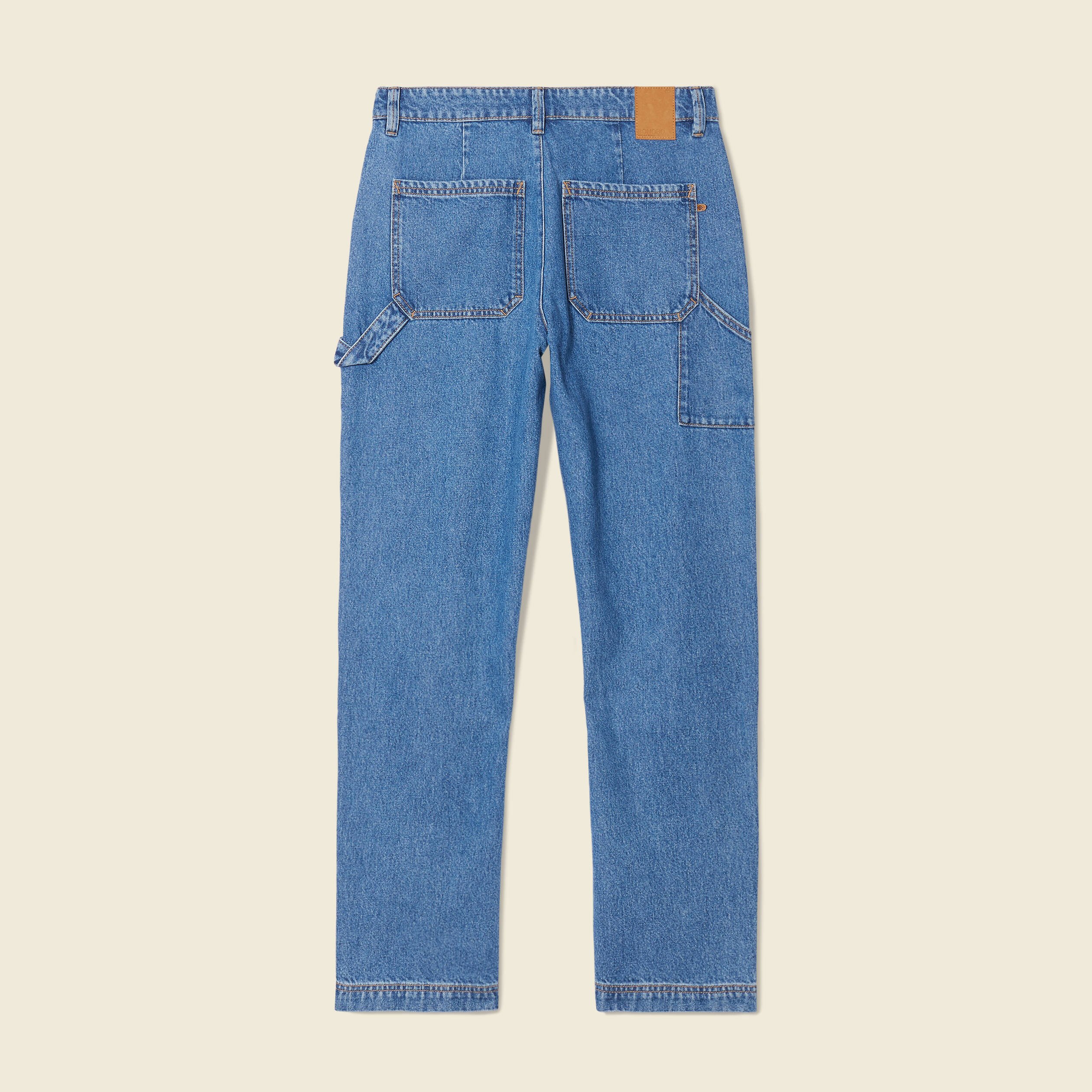jeans slouchy taille haute denim stone femme Jeans slouchy taille haute denim stone femme