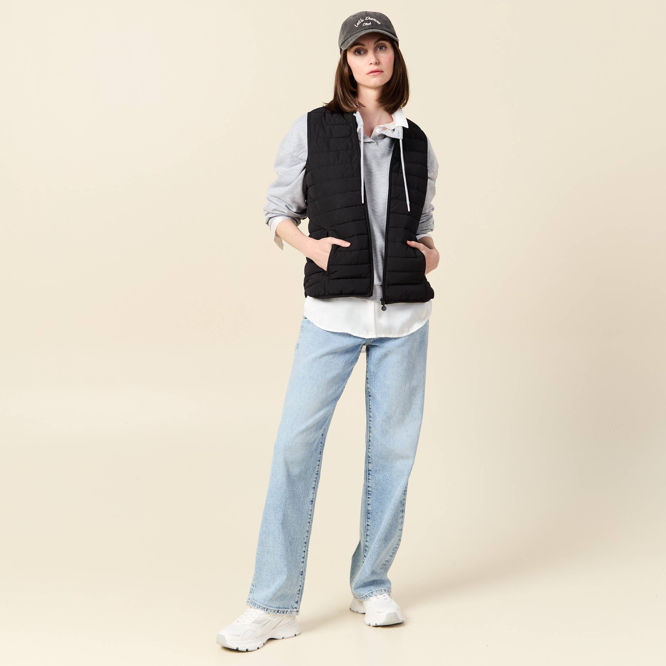 doudoune eco responsable noir femme Doudoune éco-responsable noir femme