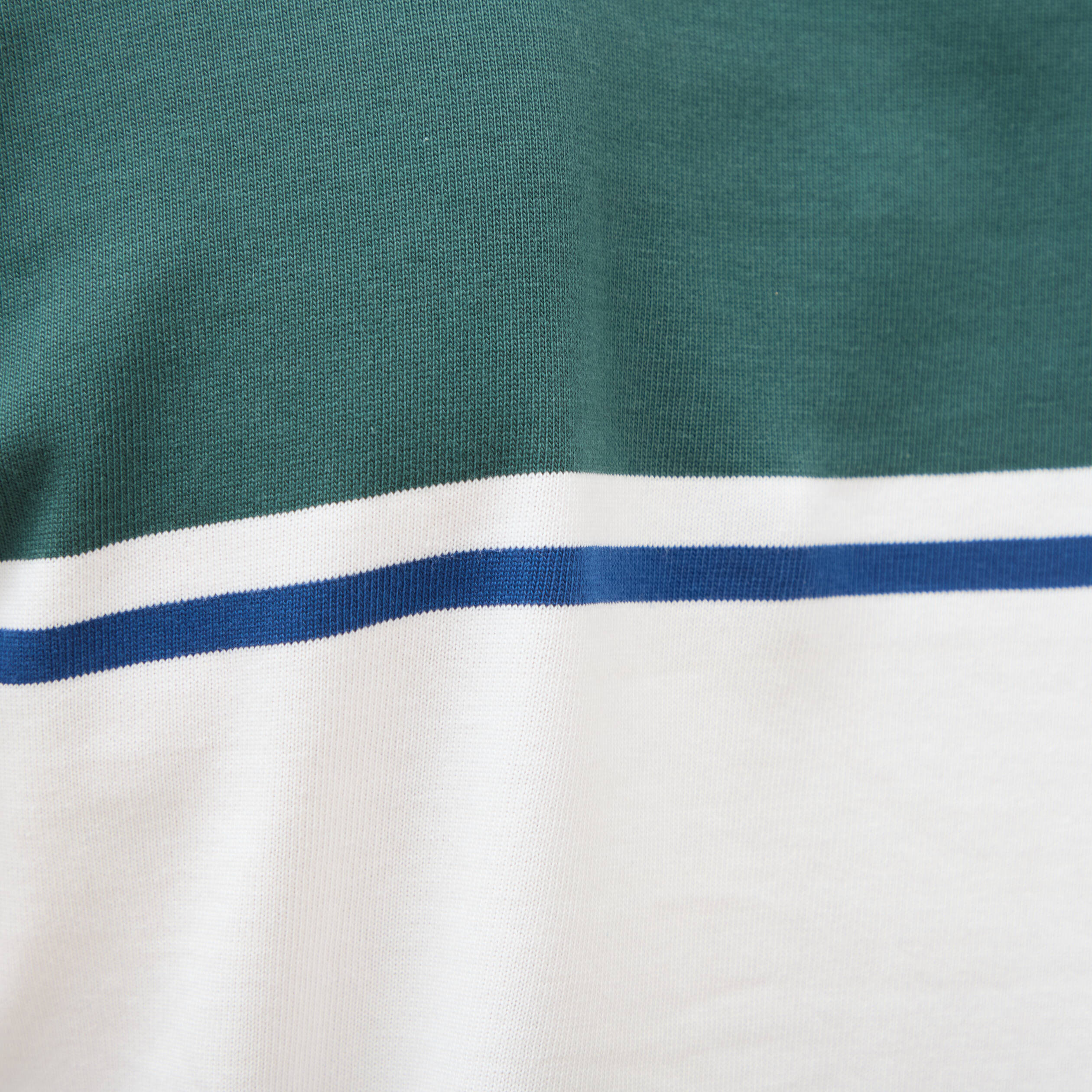 Polo ray&eacute; coupe ample manches courtes blanc homme