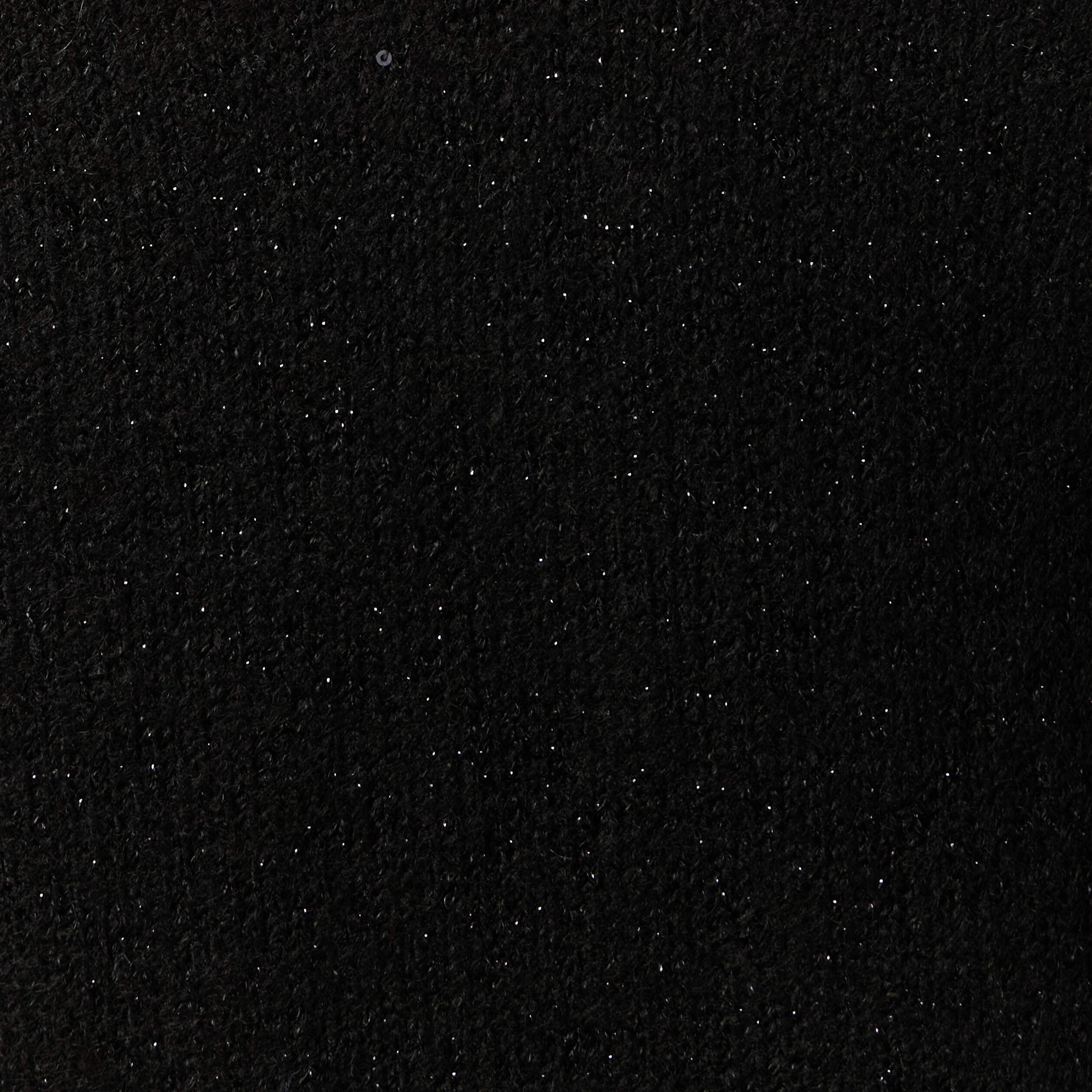 Robe pull droite sequins noir femme