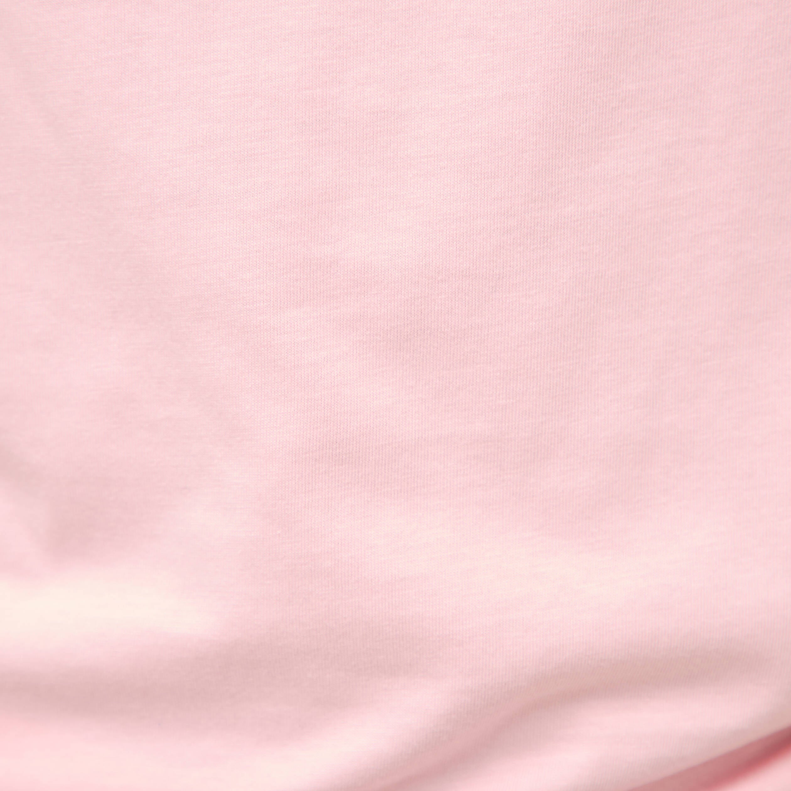 T-shirt col bateau manches courtes rose clair femme
