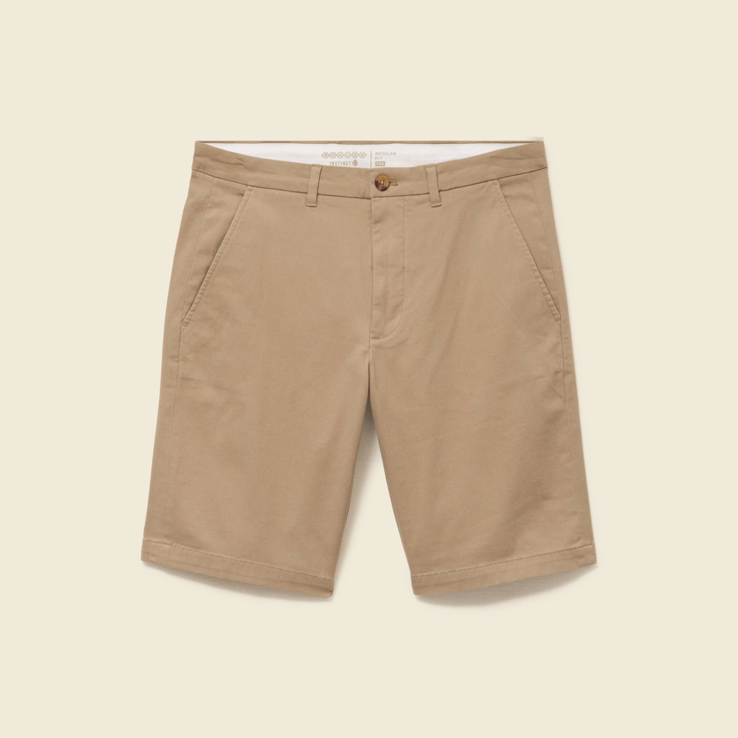 Short vert olive homme