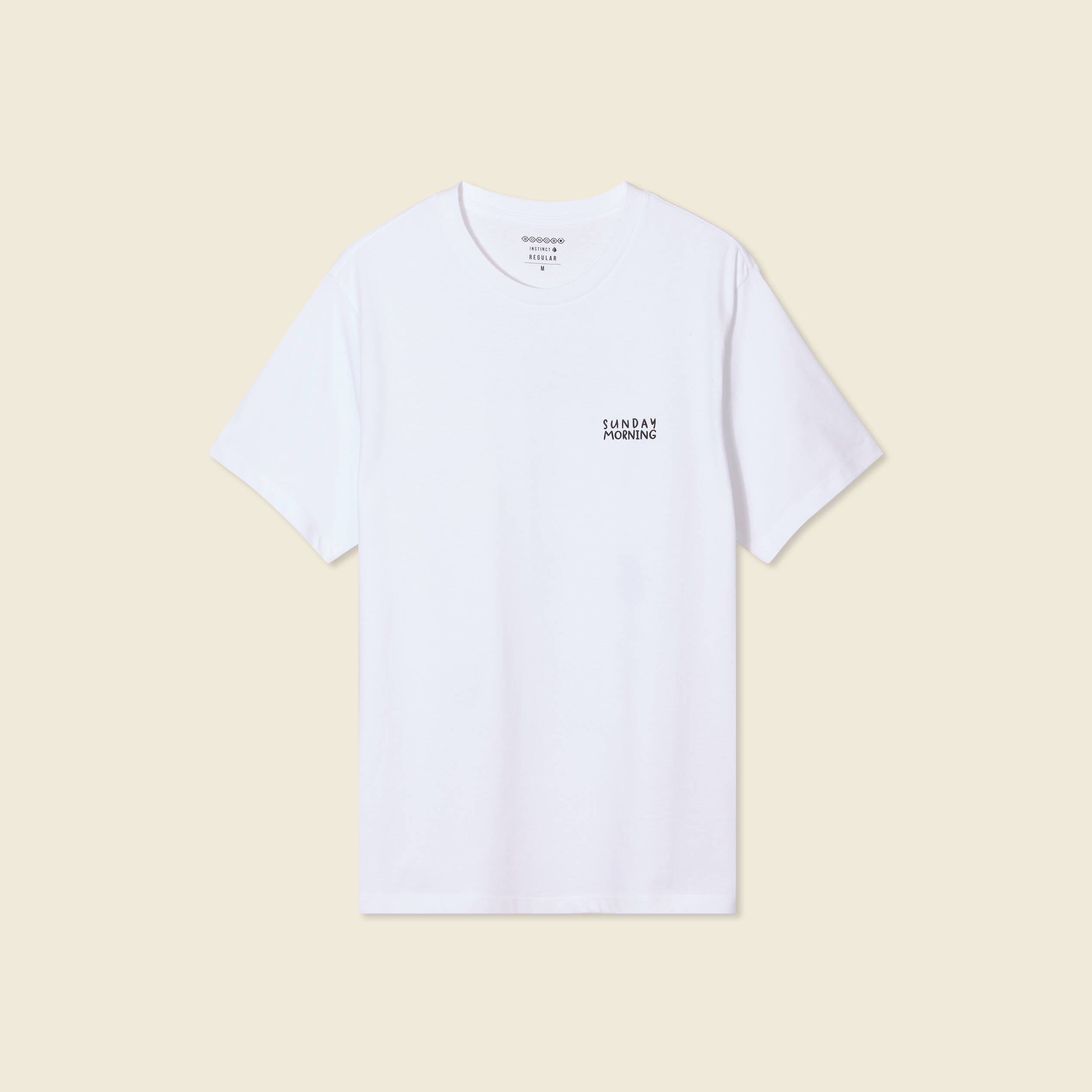 t shirt manches courtes blanc homme T-shirt manches courtes blanc homme