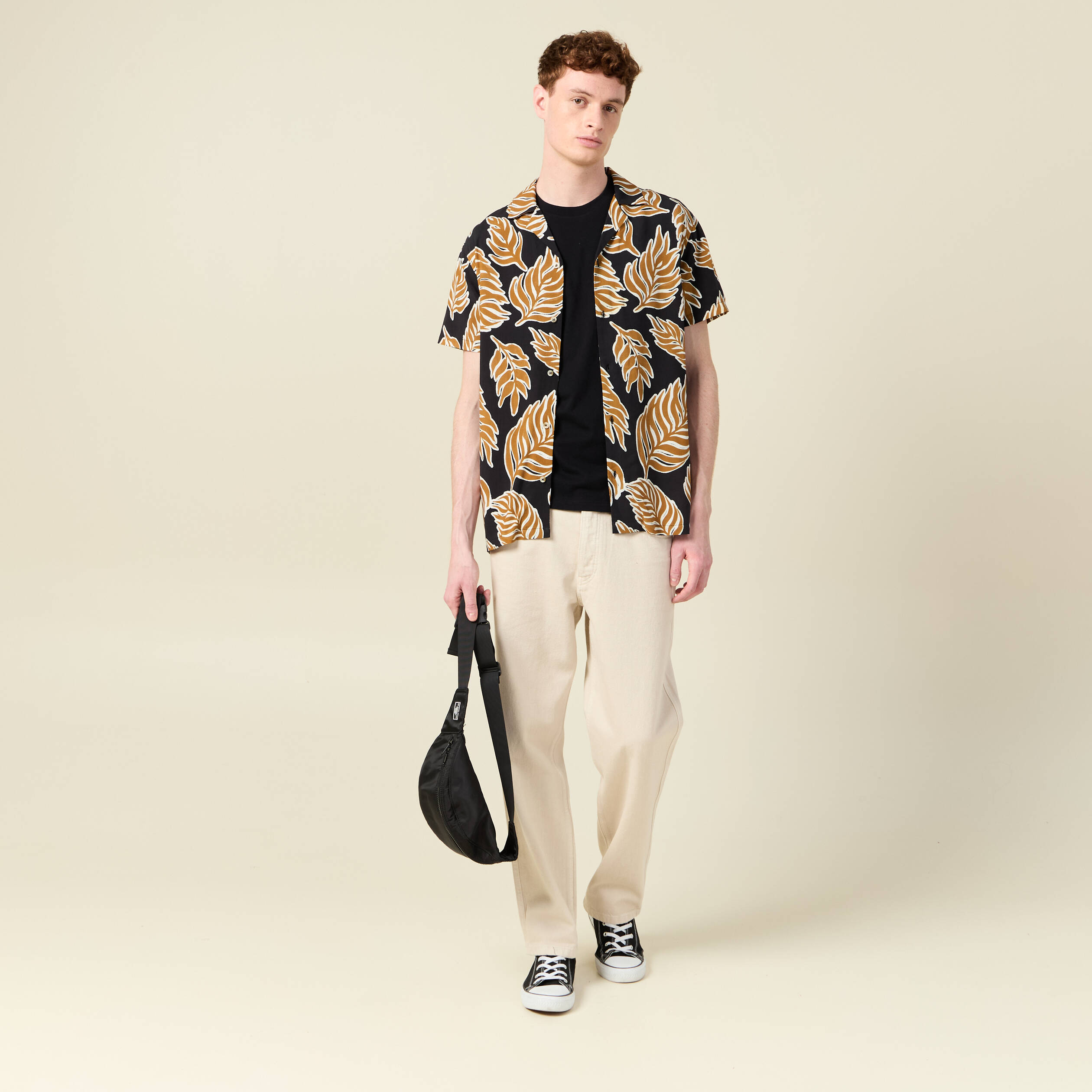 chemise manches courtes noir homme Chemise manches courtes noir homme