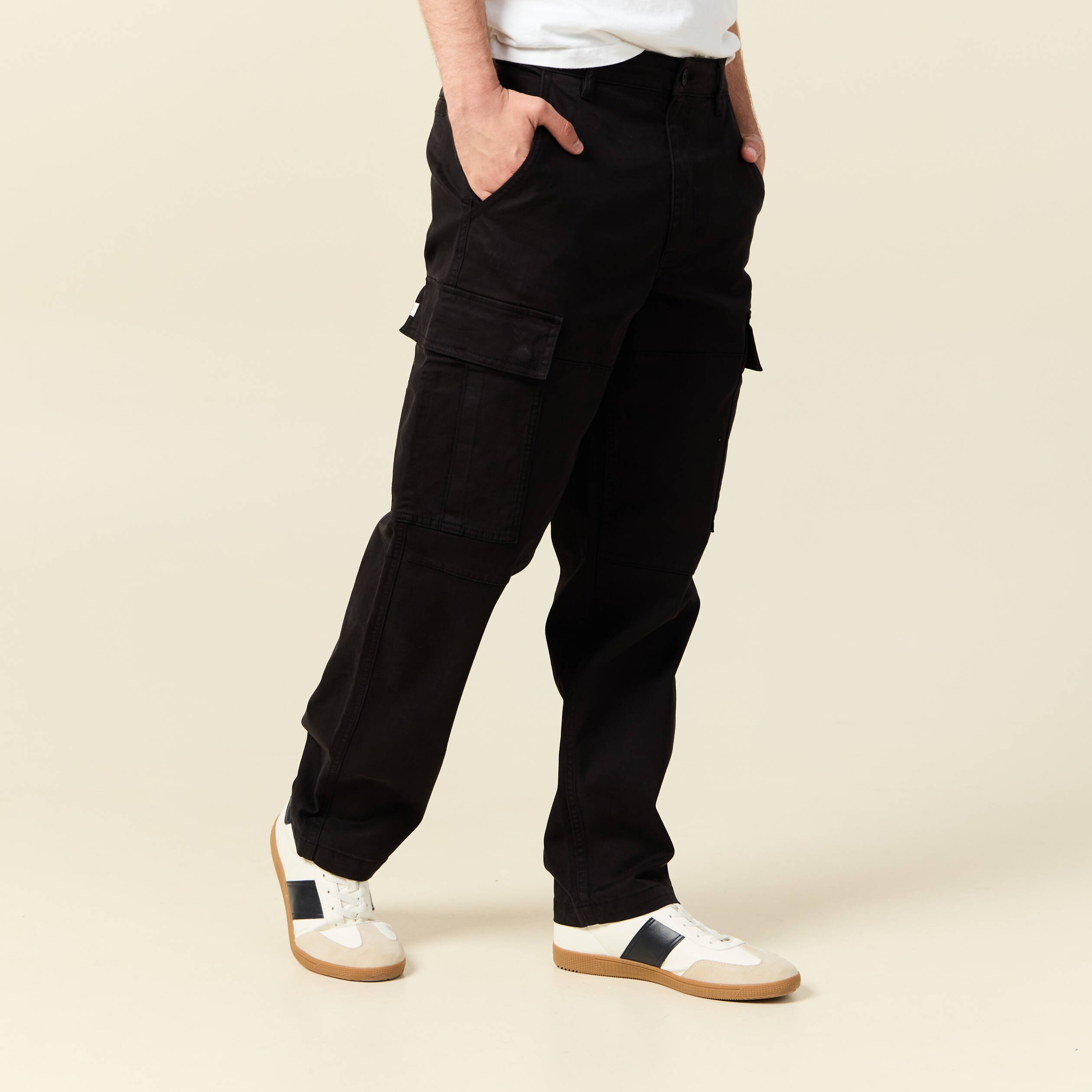 cargo battle longueur 32 noir homme Cargo battle longueur 32 noir homme