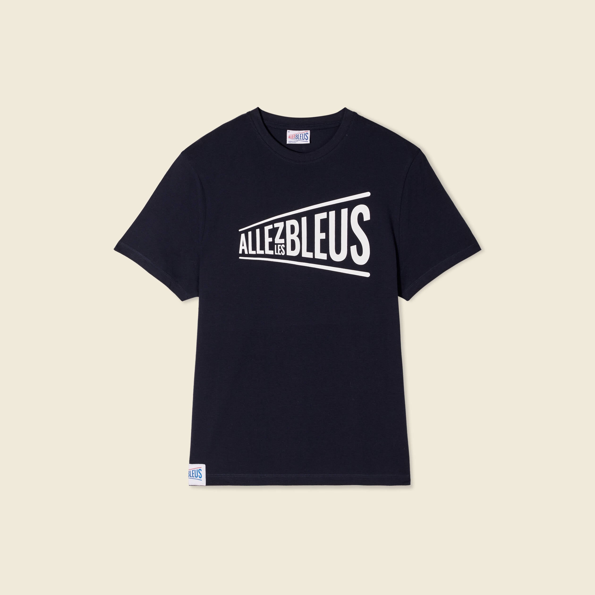 T-shirt manches courtes bleu marine homme