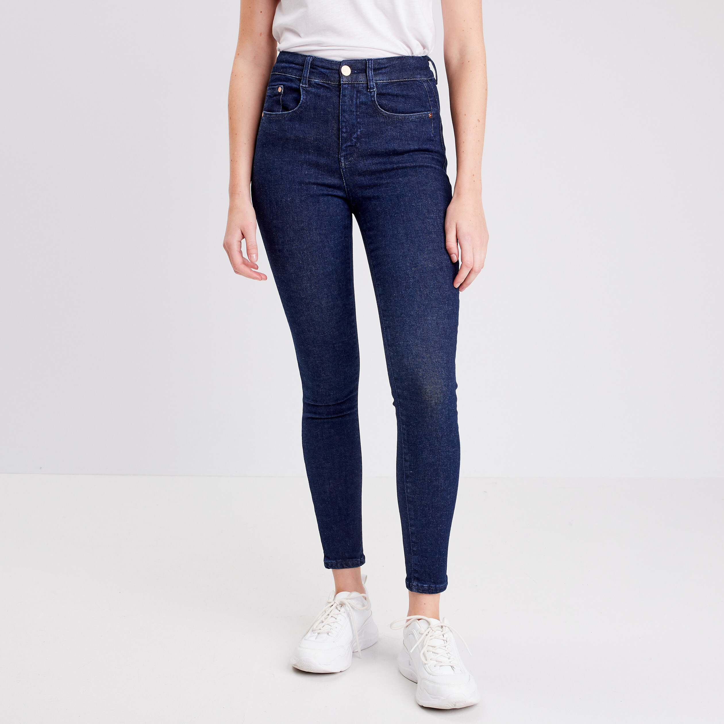 Jeans sales elastique femme