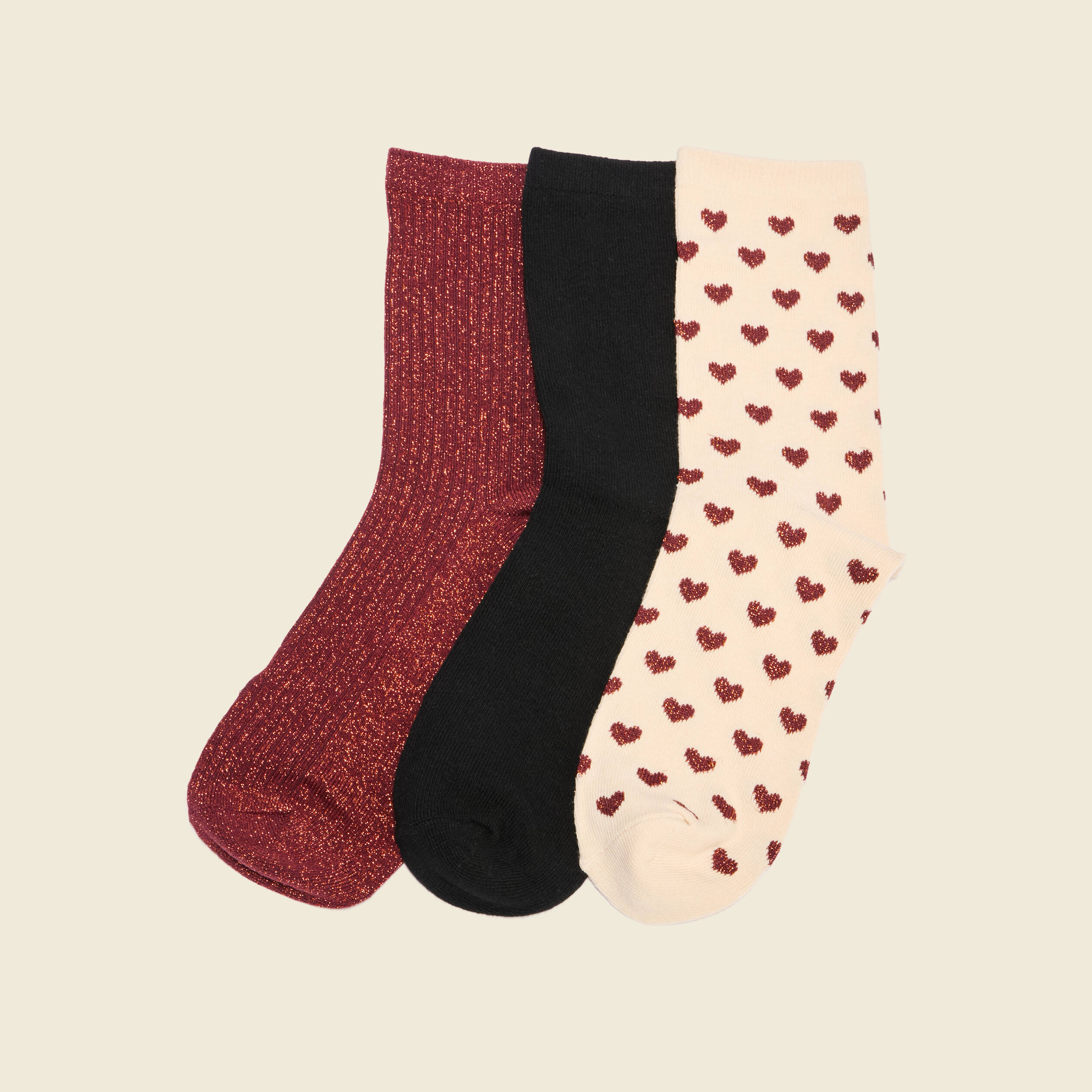 Paire de chaussettes noir femme
