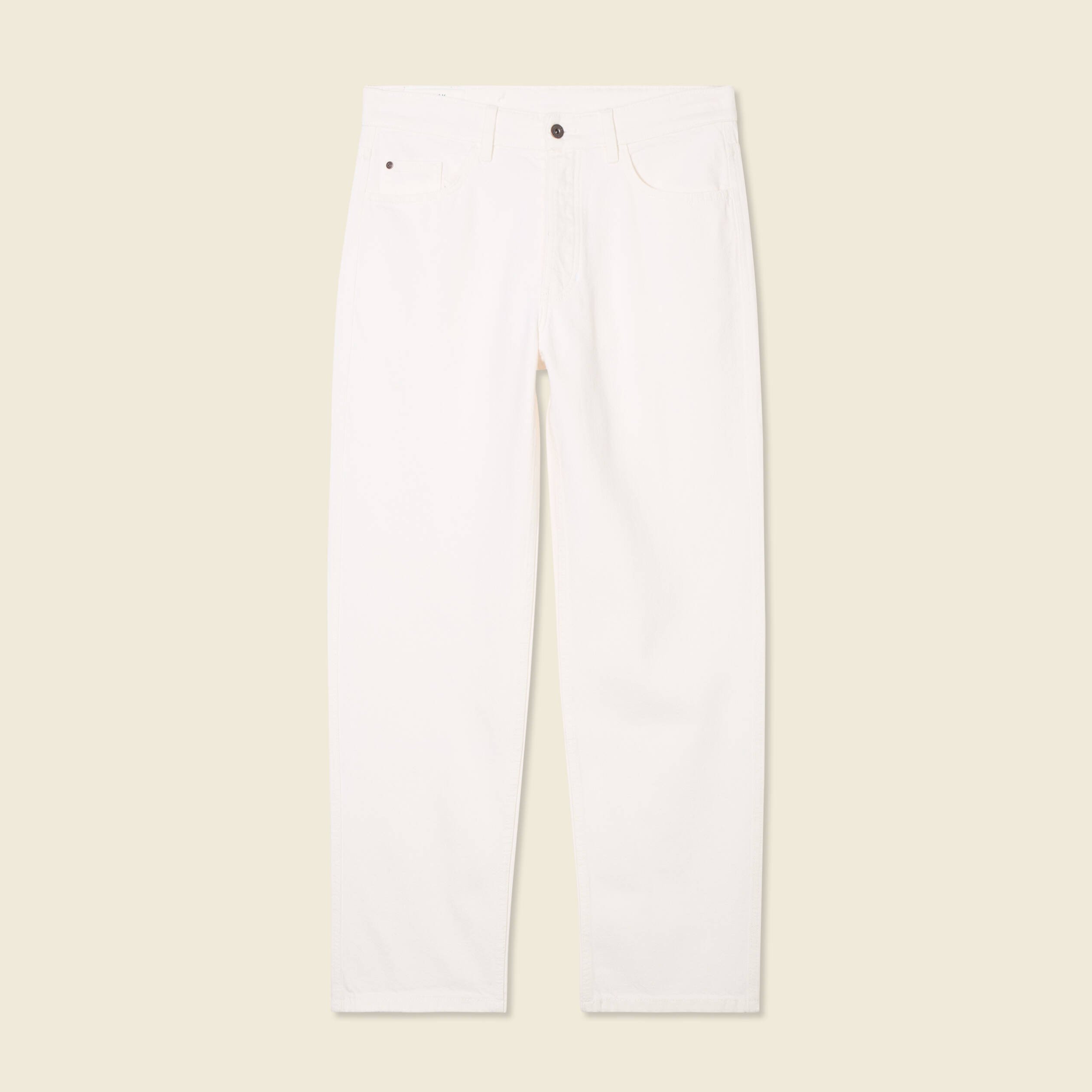jeans large relaxed denim blanc homme Jeans large relaxed denim blanc homme