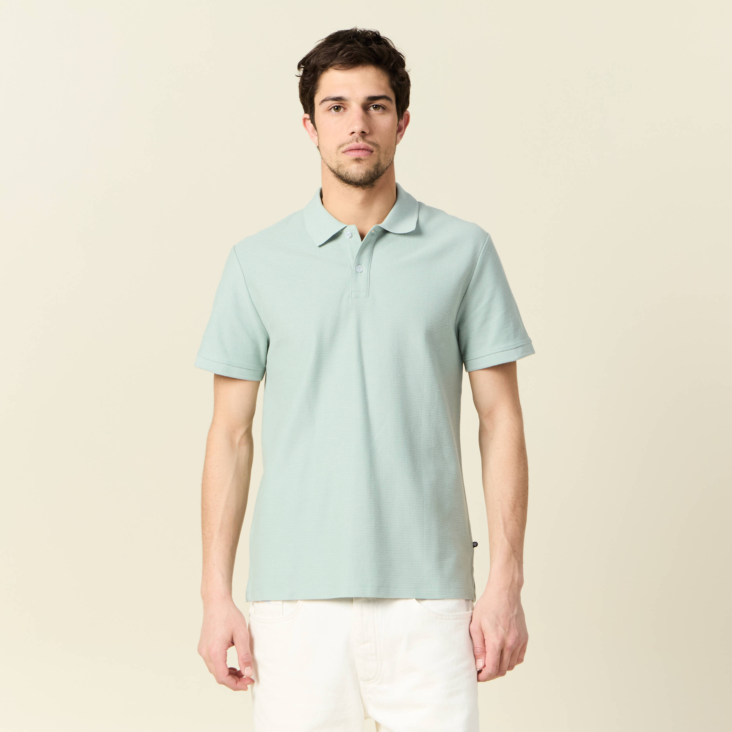 polo manches courtes vert clair homme Polo manches courtes vert clair homme