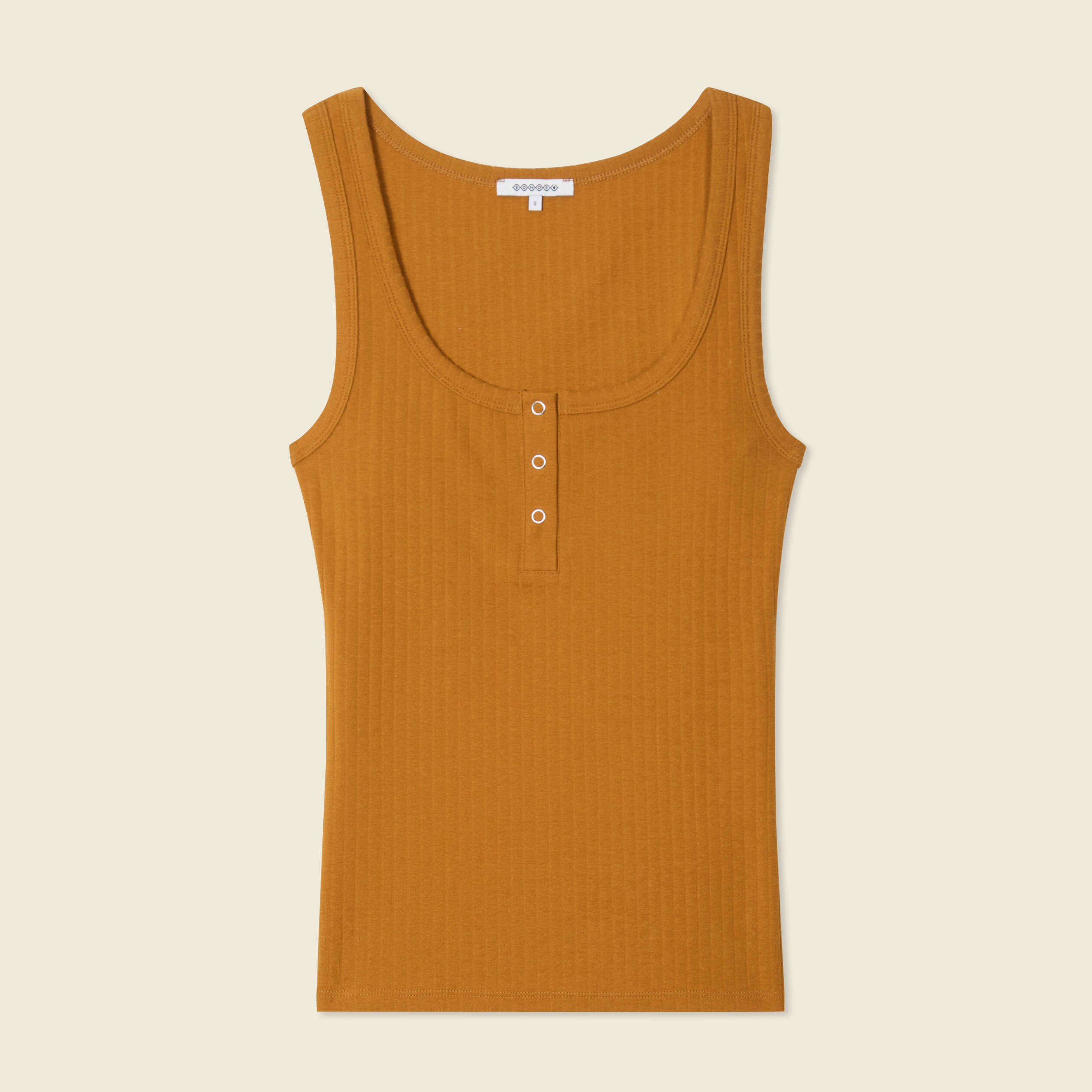debardeur sans manches camel femme Débardeur sans manches camel femme