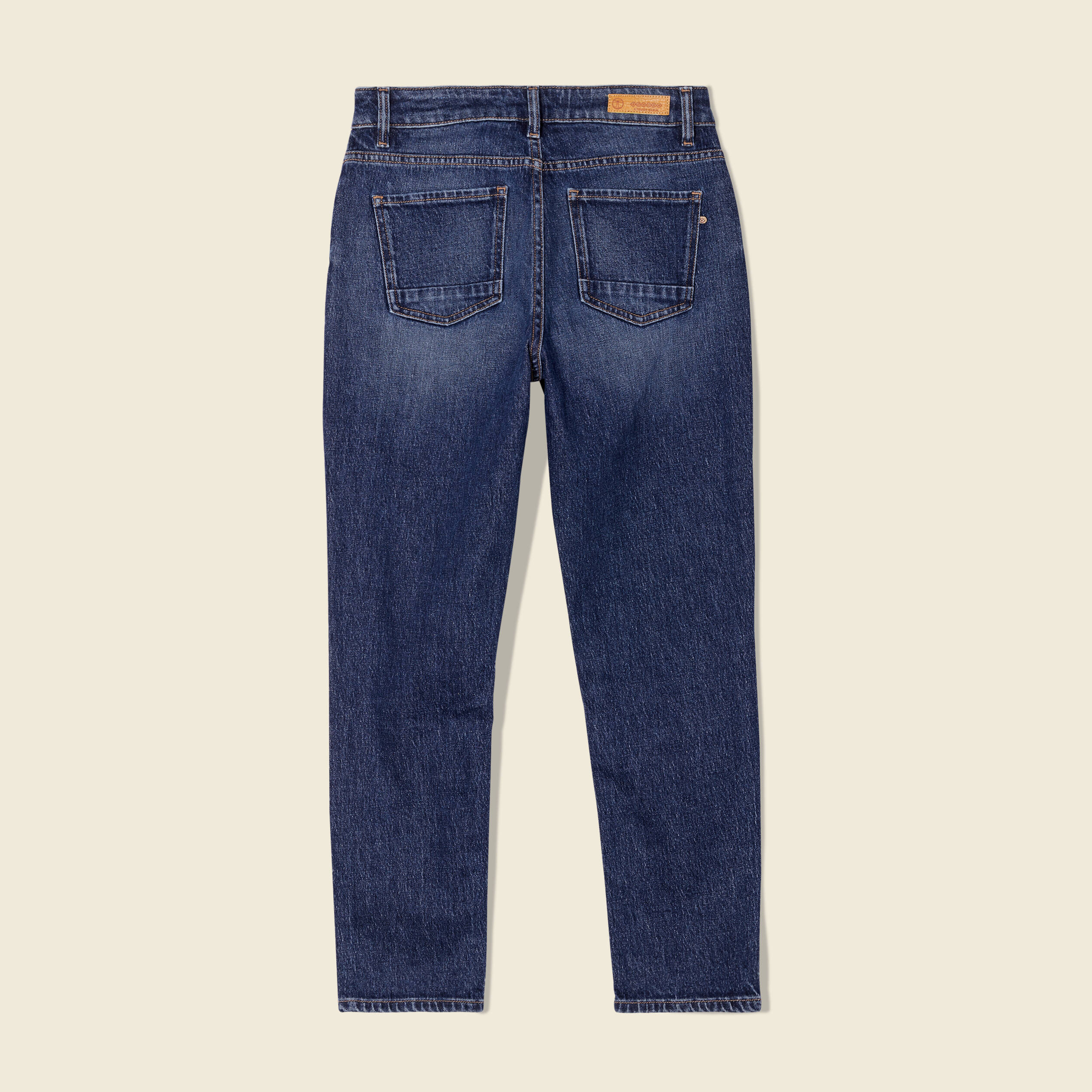 Jeans slim 7/8ème denim brut femme