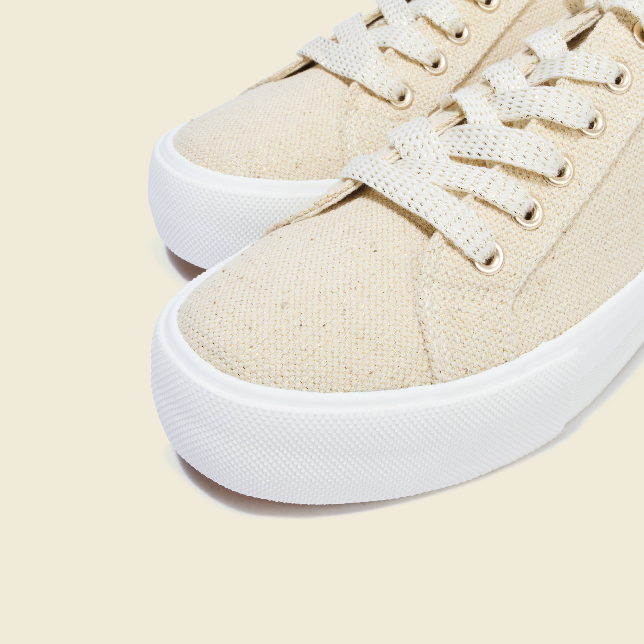 Tennis ecru femme