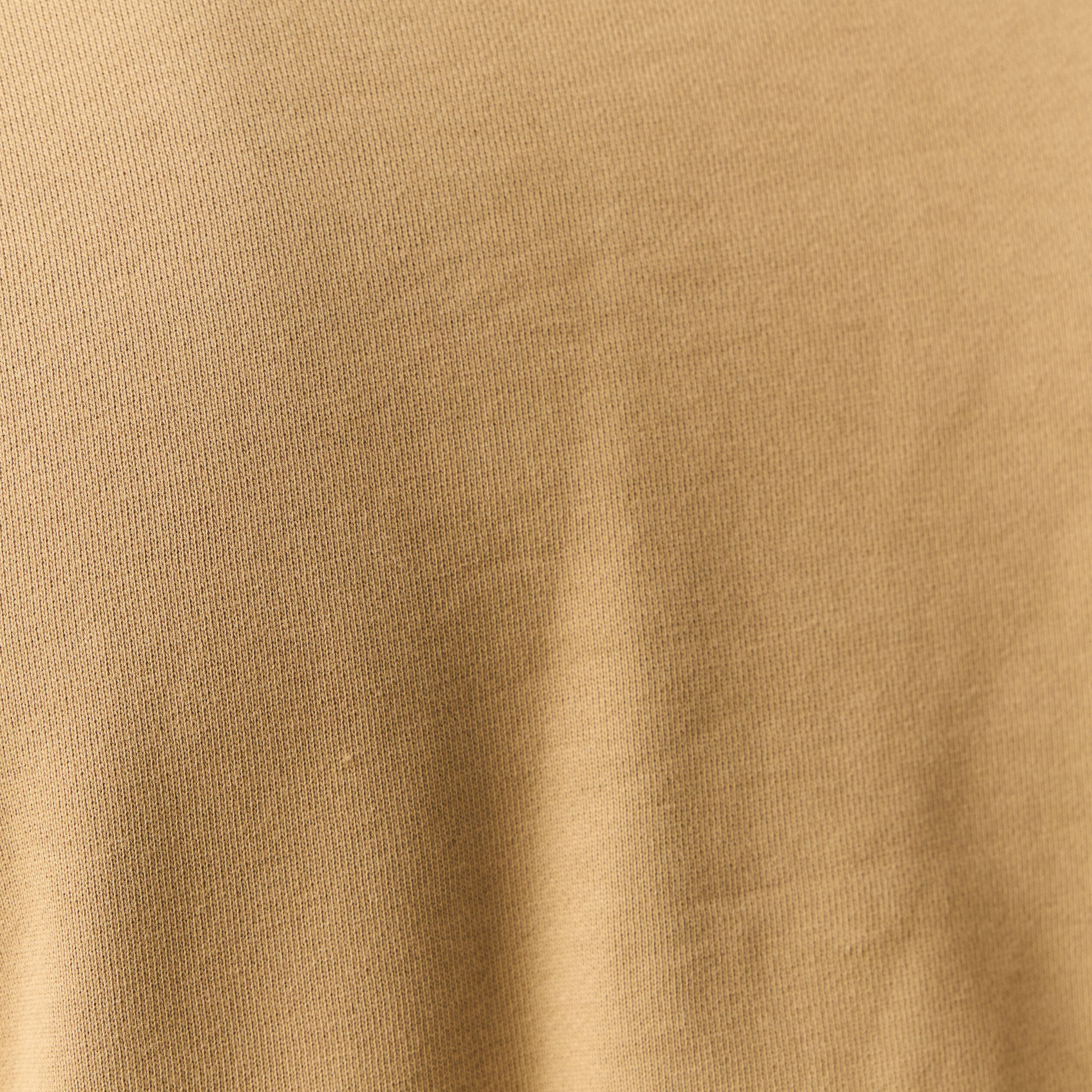 Sweat manches longues en coton beige homme