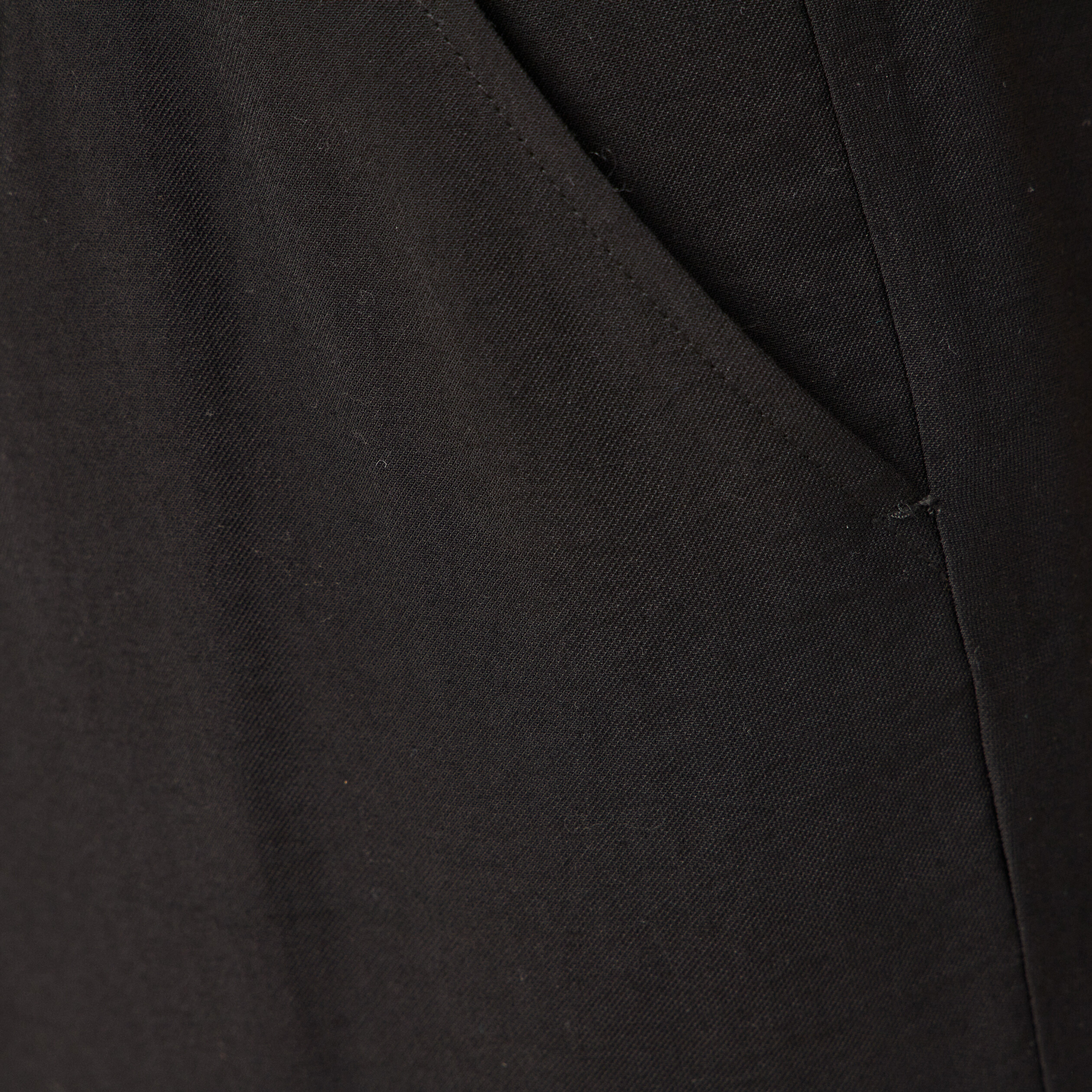 Pantalon cargo noir femme