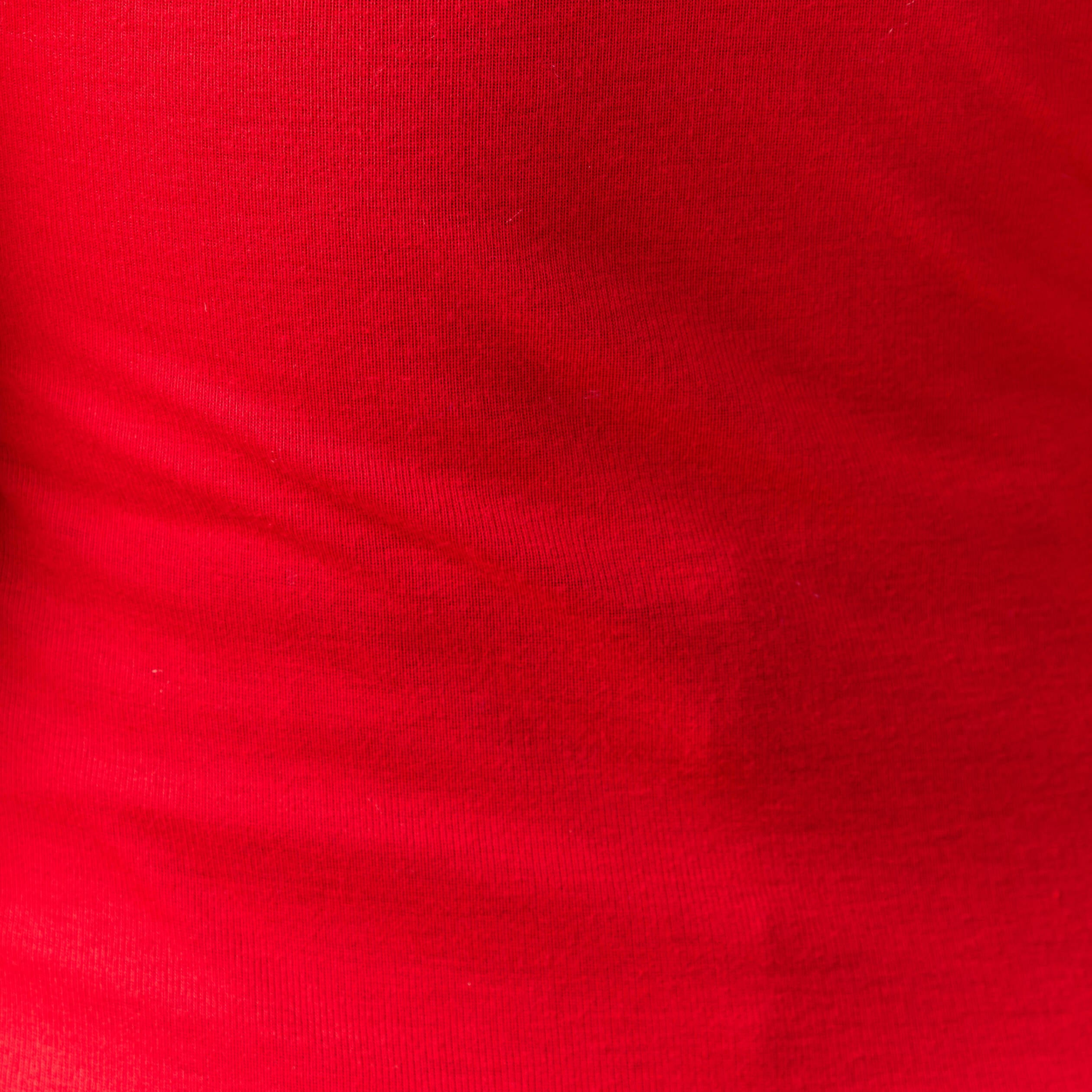 T-shirt cintr&eacute; manches longues col roul&eacute; rouge femme