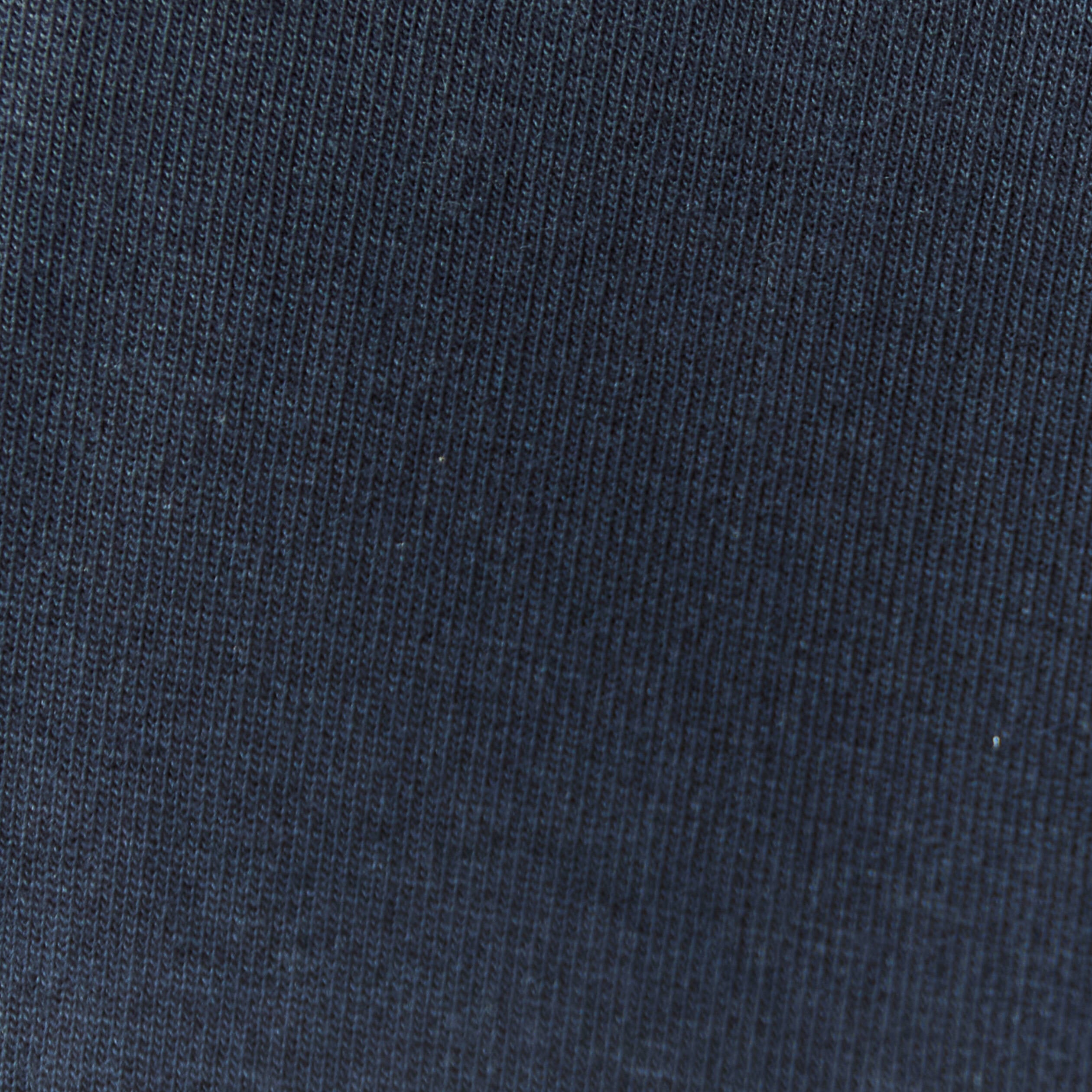 Sweat &agrave; capuche manches longues doubl&eacute; bleu marine femme