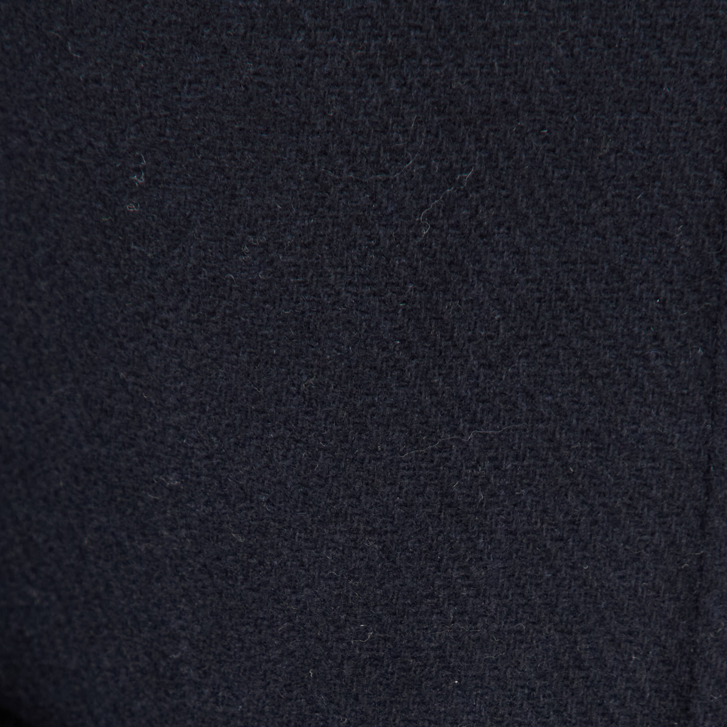Blouson col camionneur manches longues bleu marine homme