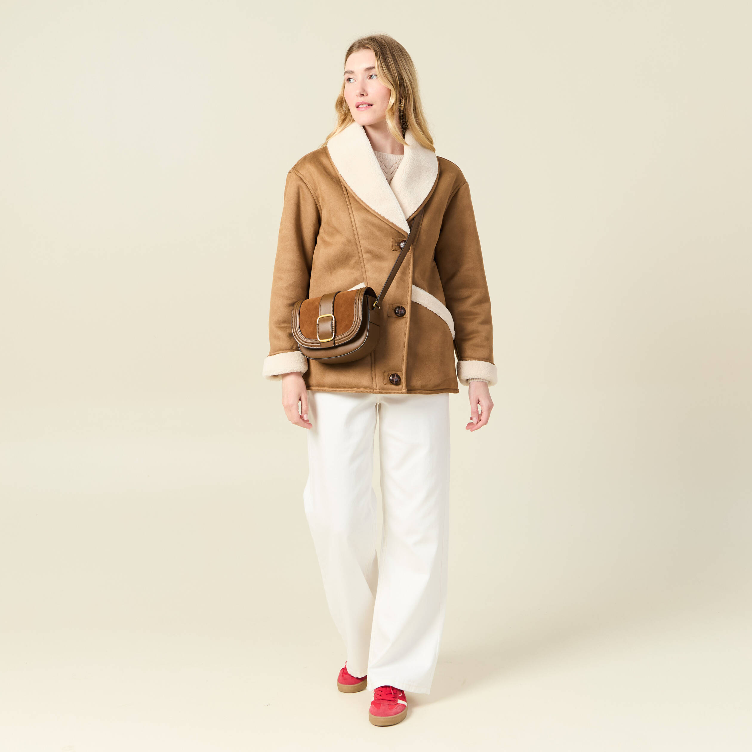 Manteau femme col chale hotsell