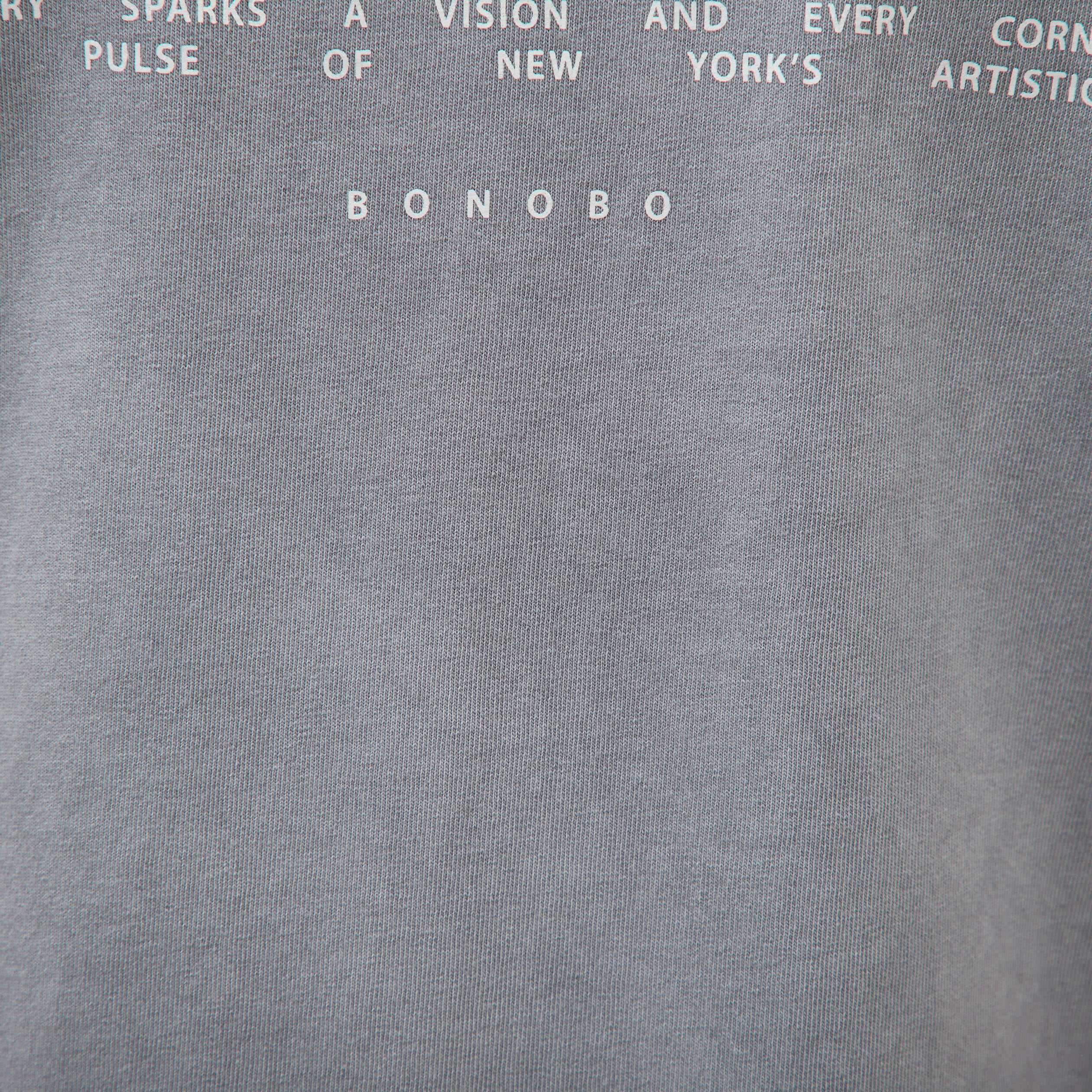 T-shirt en coton manches courtes gris homme