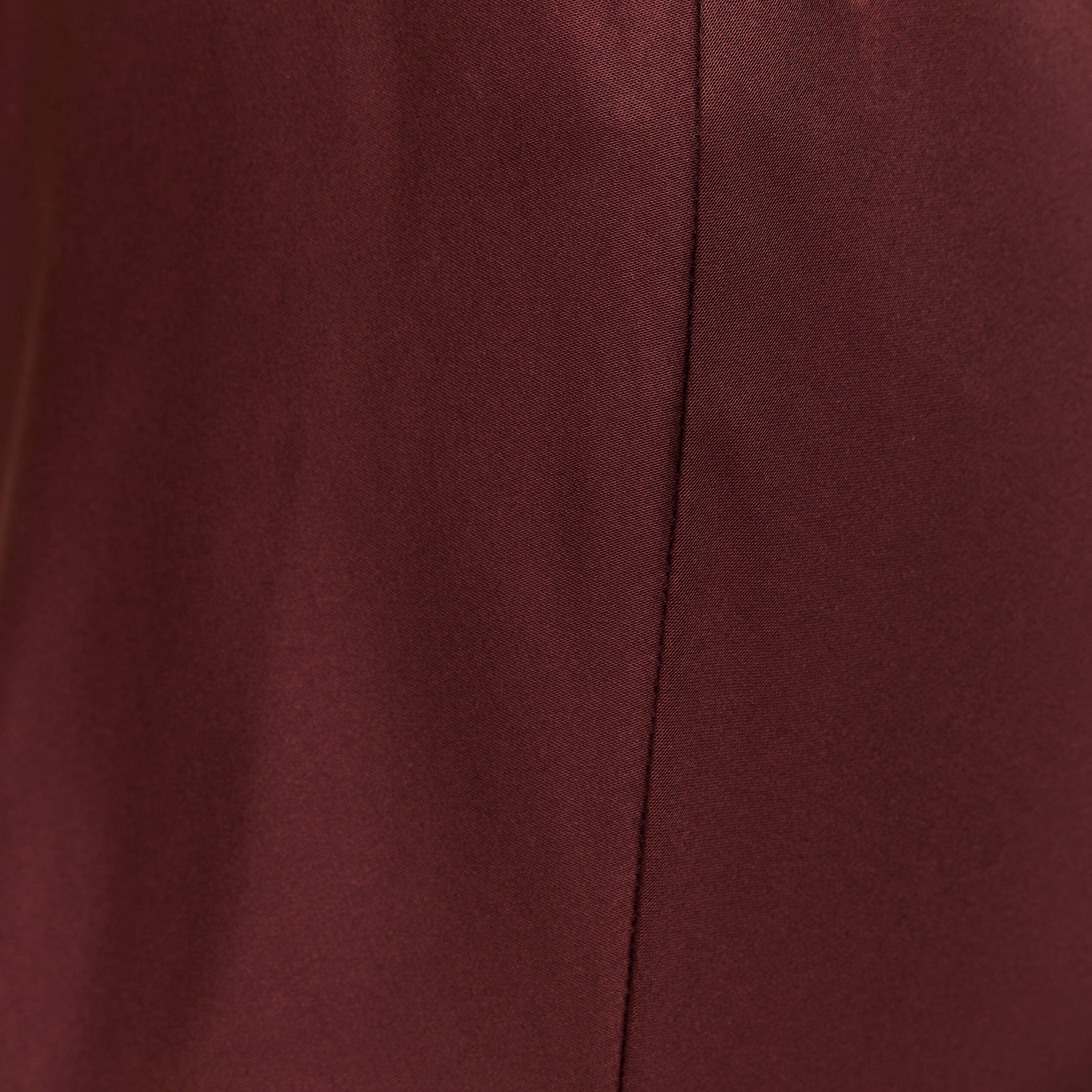 jupe longue droite satin bordeaux femme Jupe longue droite satin bordeaux femme