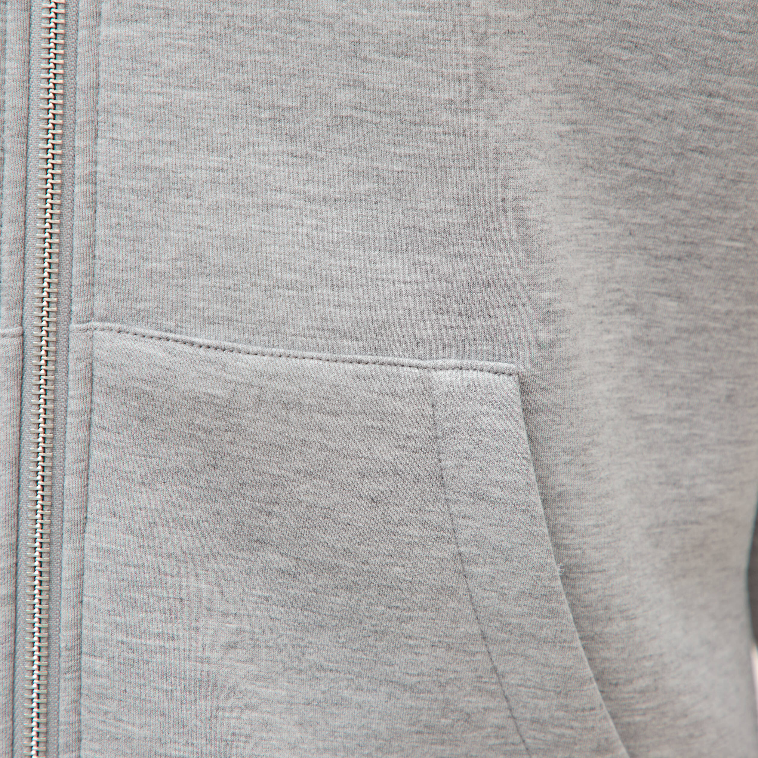 Sweat ample &agrave; capuche manches longues gris clair homme