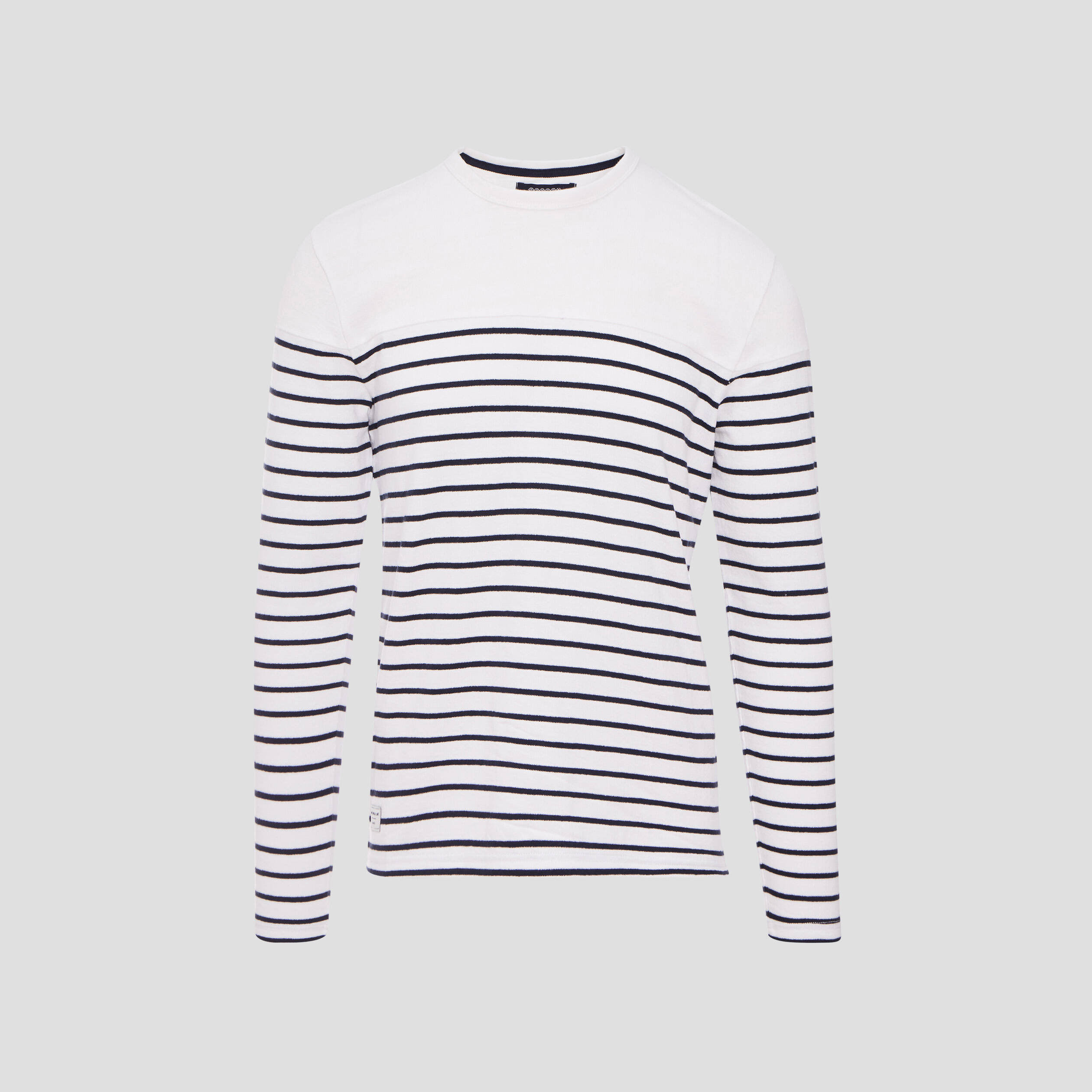 t shirt manches longues ecru homme T-shirt manches longues ecru homme