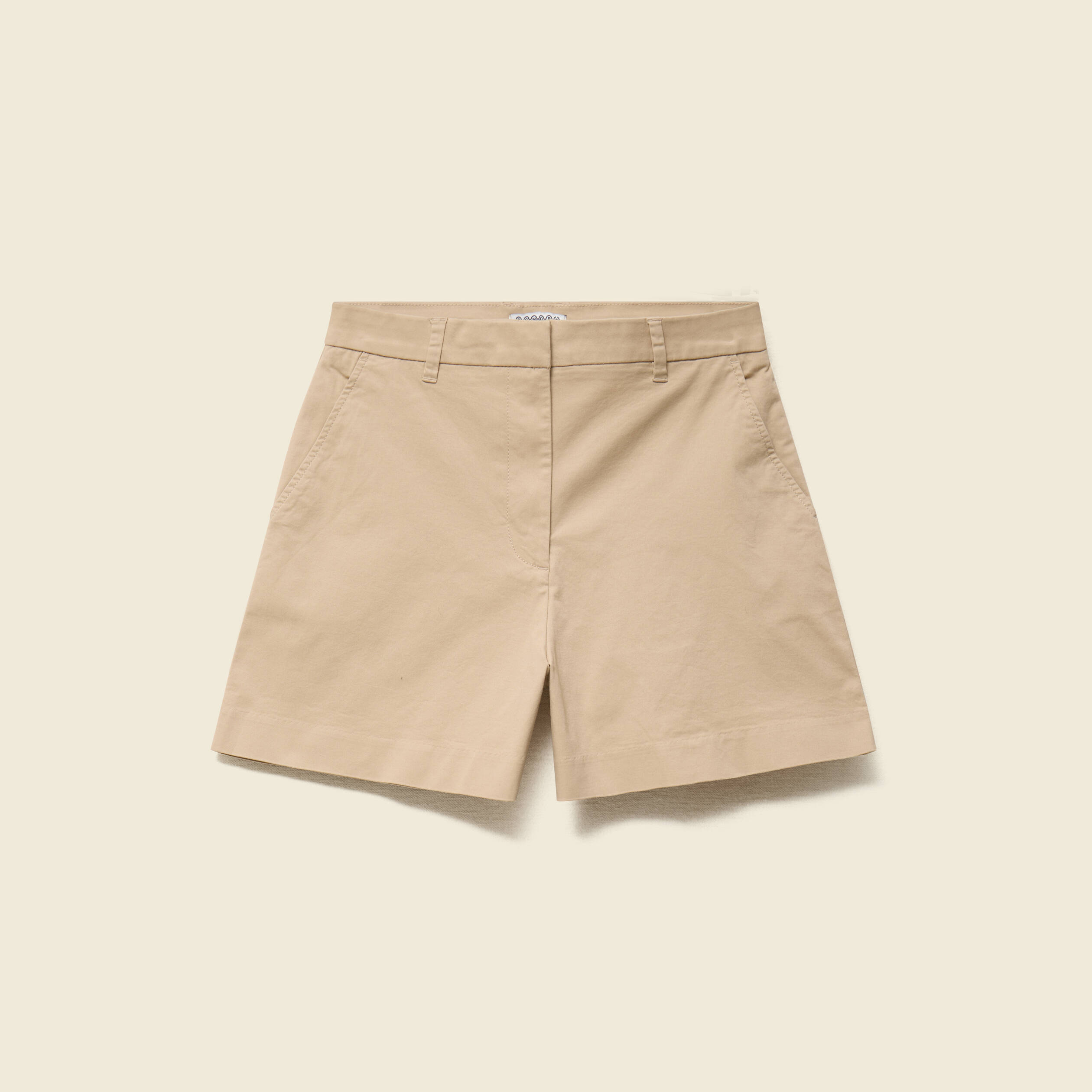 Short taille standard marron clair femme