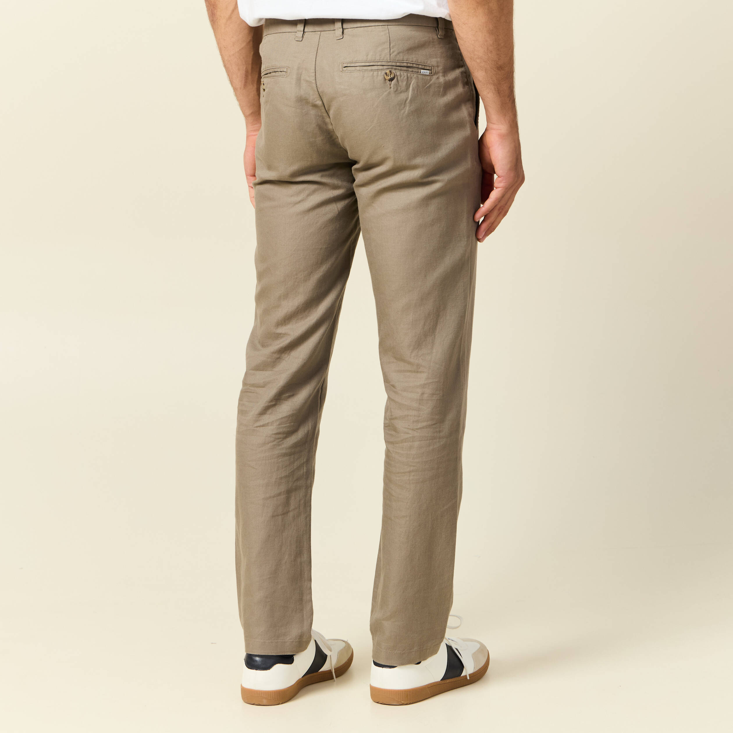 pantalon chino sable homme Pantalon chino sable homme