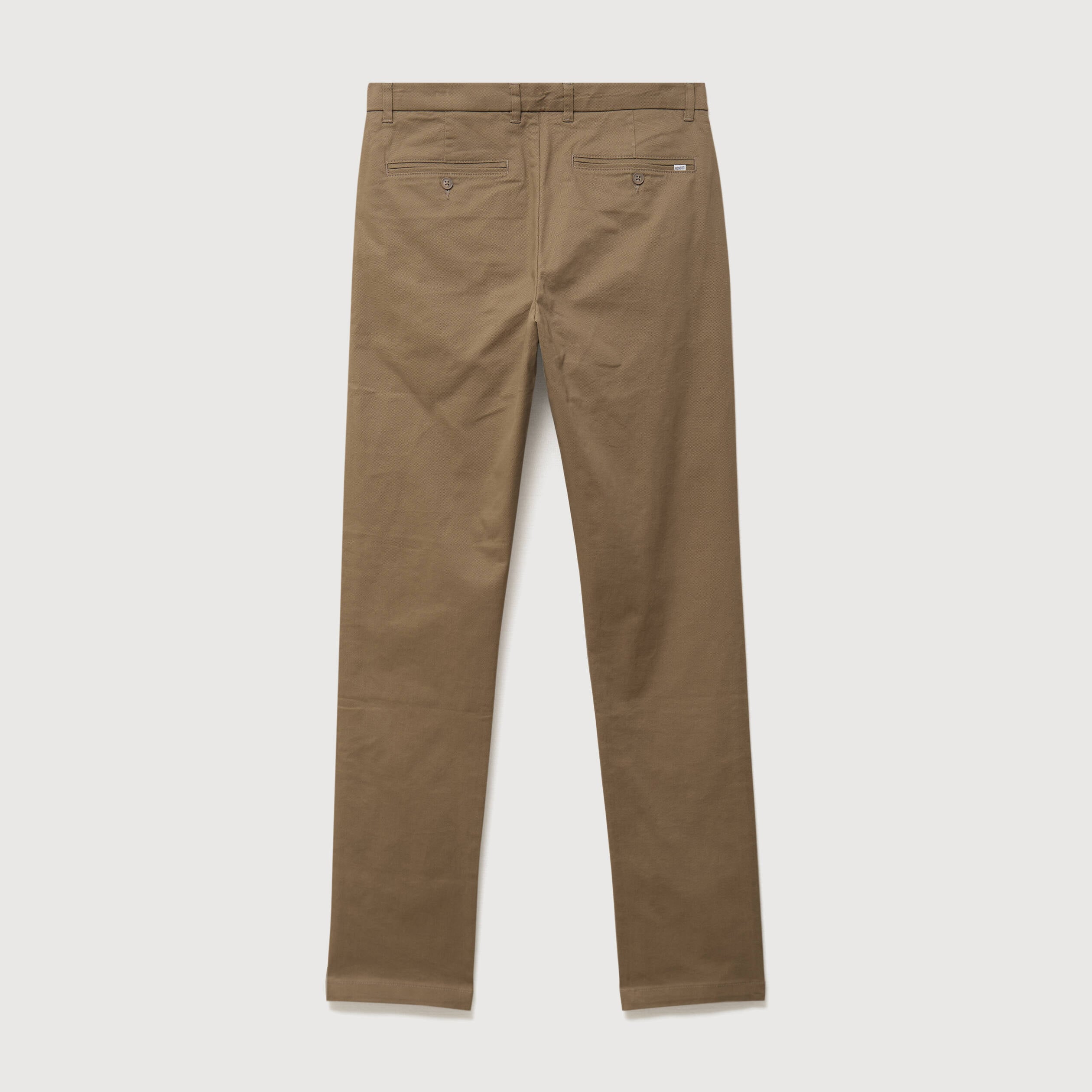 Pantalon chino slim taupe homme