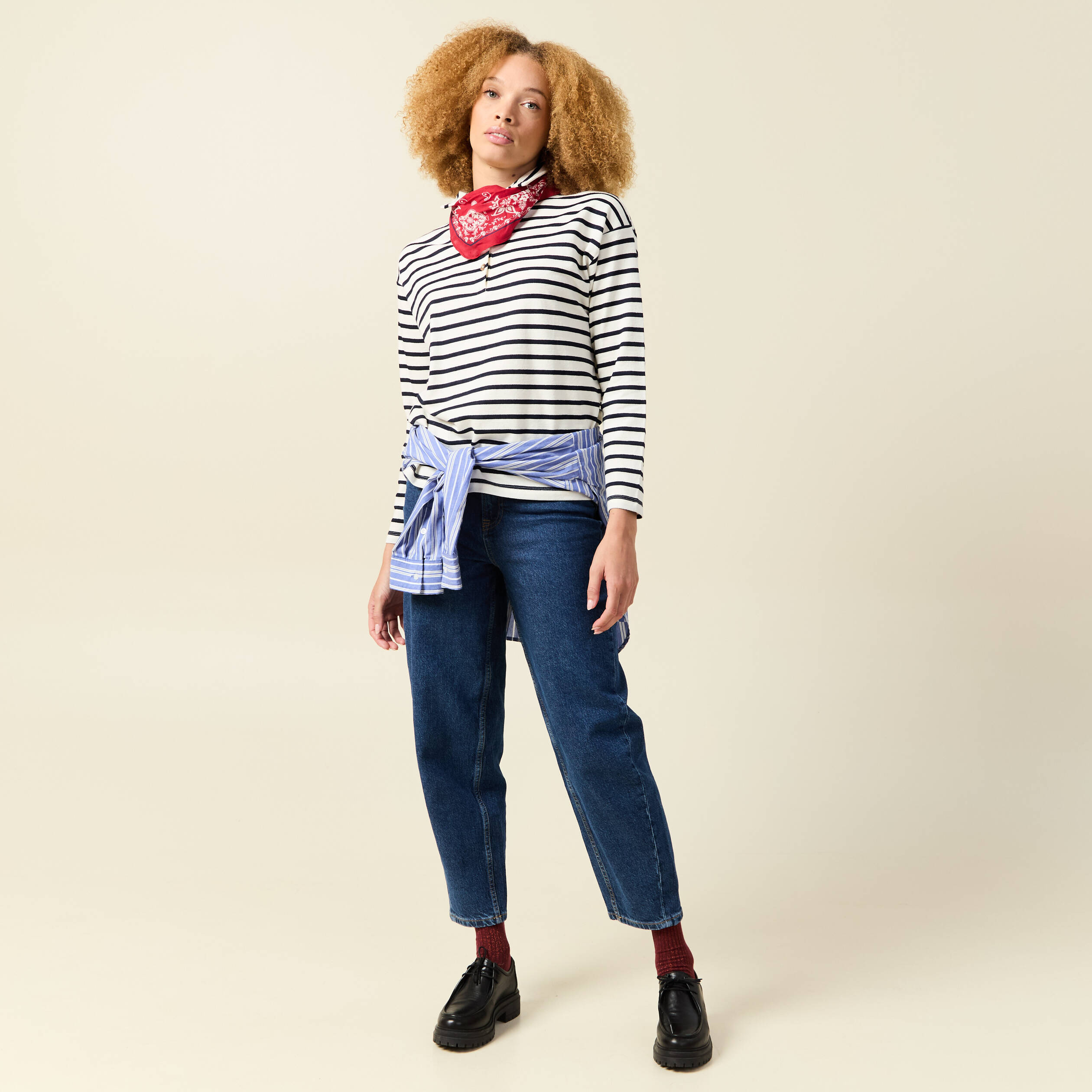 t shirt manches longues ecru femme T-shirt manches longues ecru femme