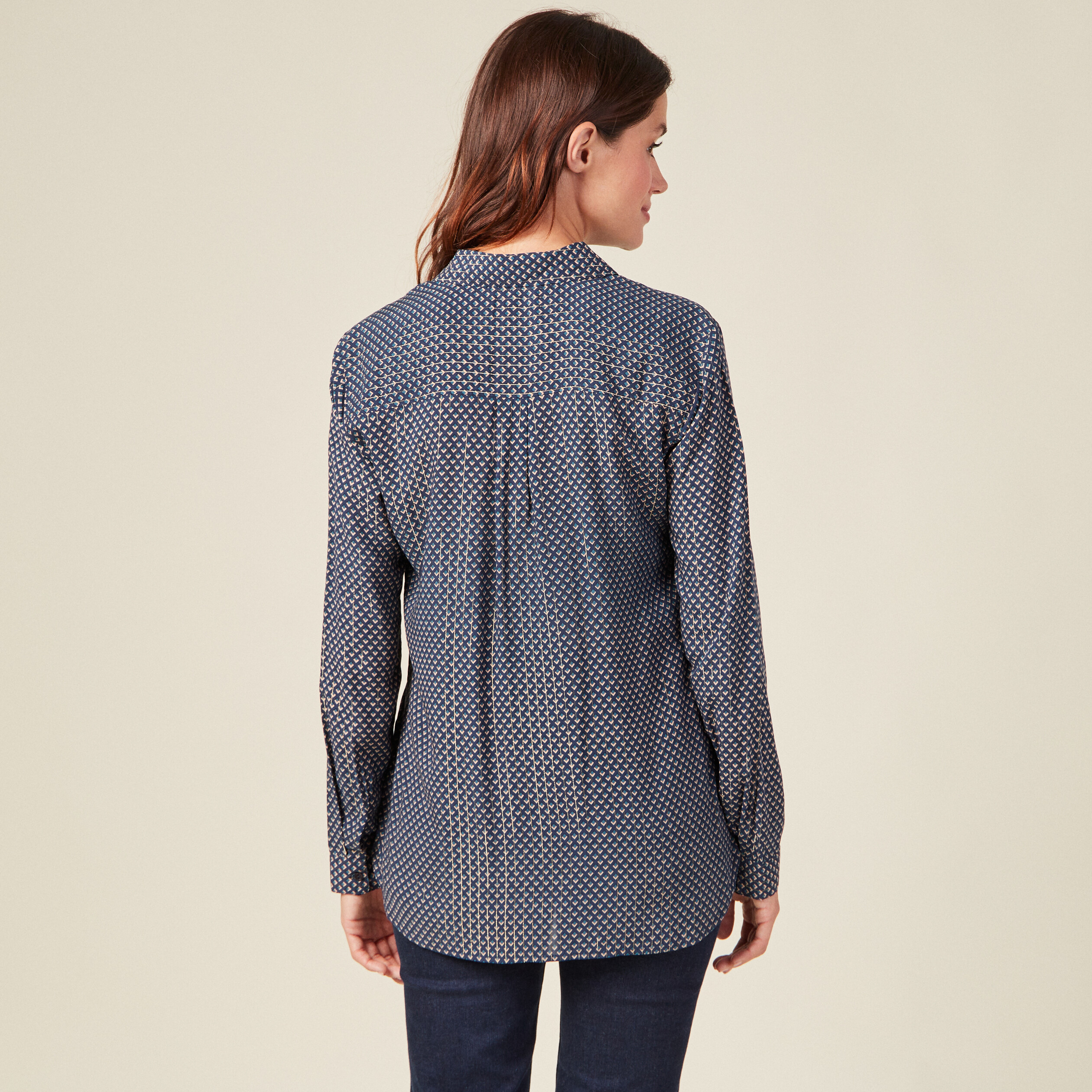 chemise manches longues bleu femme Chemise manches longues bleu femme